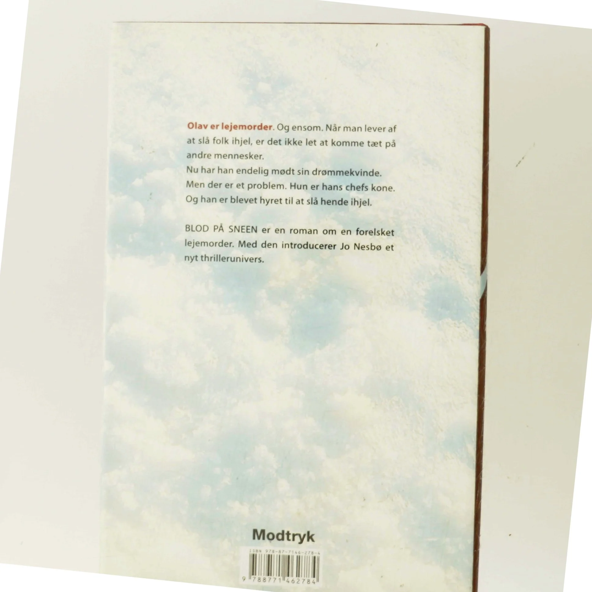 Blod på sneen af Jo Nesbø (Bog)