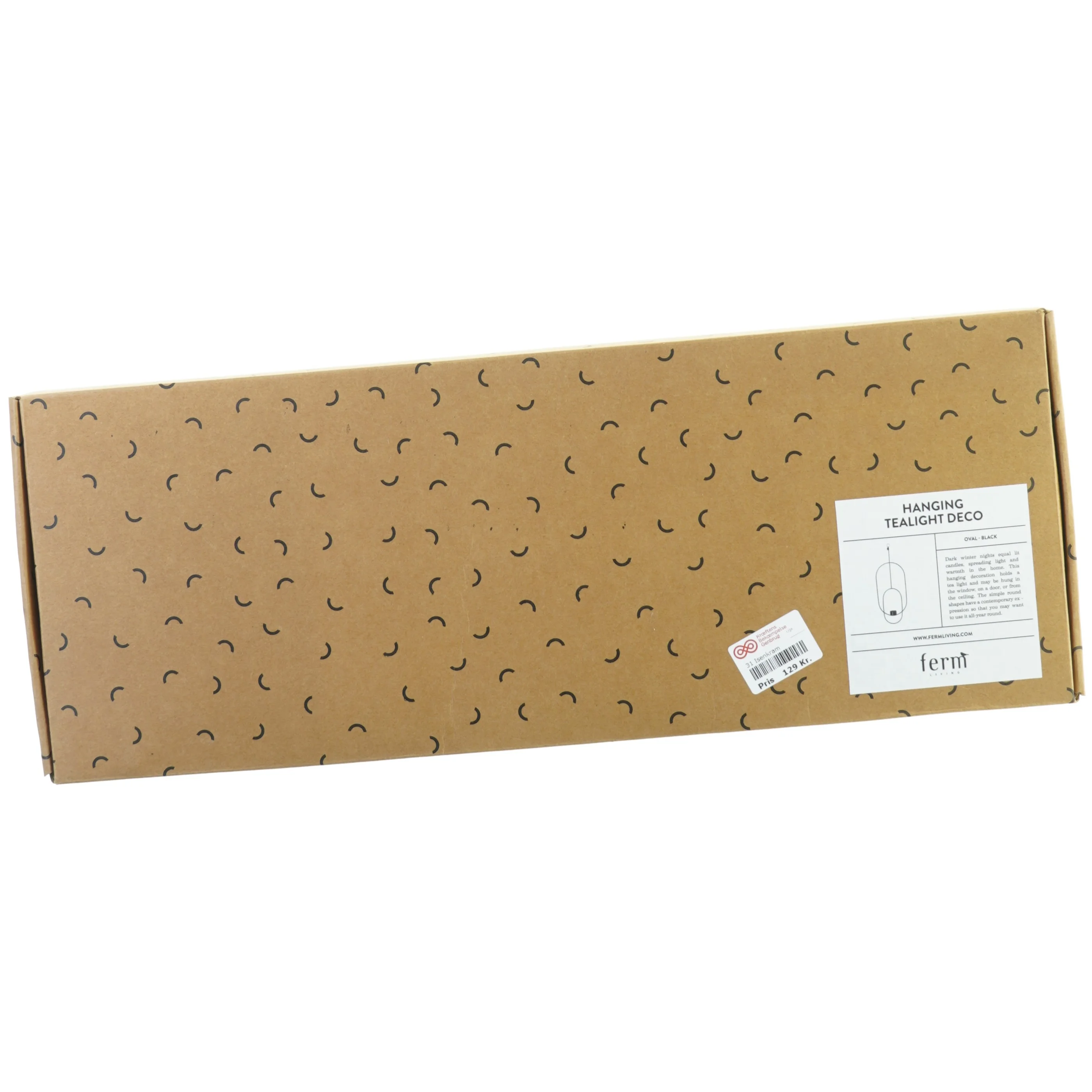 Stearinlys holder fra Ferm Living (str. 50 x 20 cm)