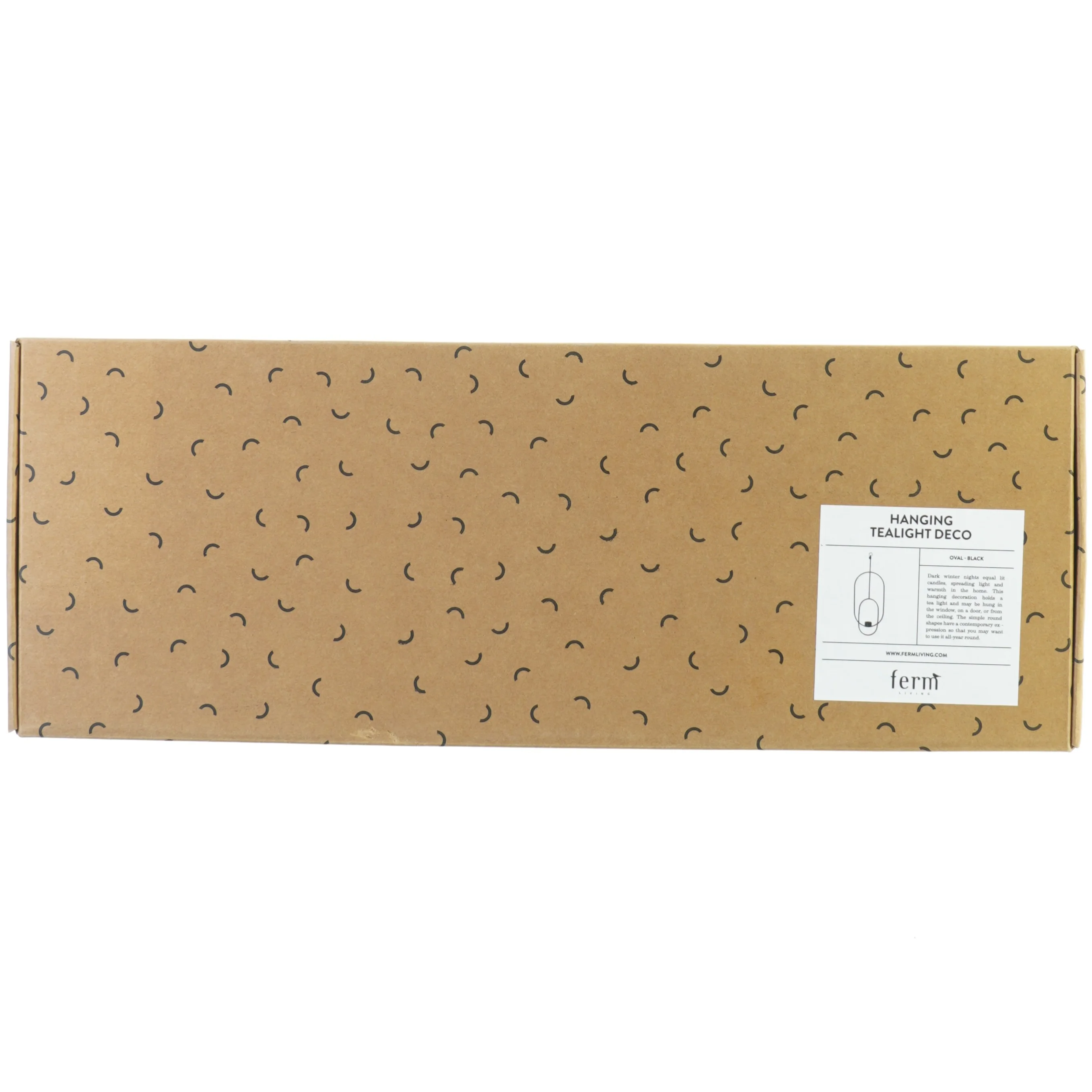 Stearinlys holder fra Ferm Living (str. 50 x 20 cm)