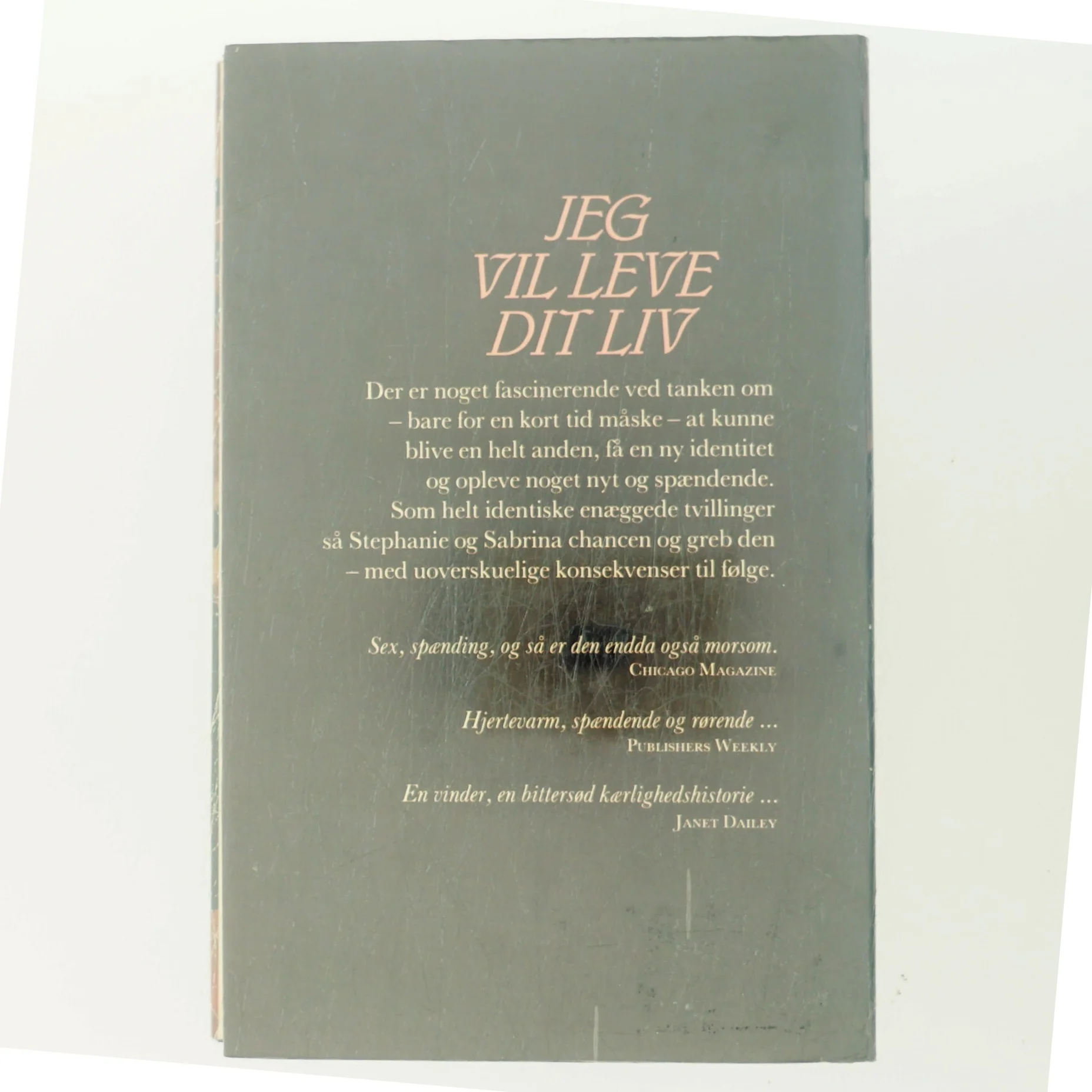 Jeg vil leve dit liv (Bog)