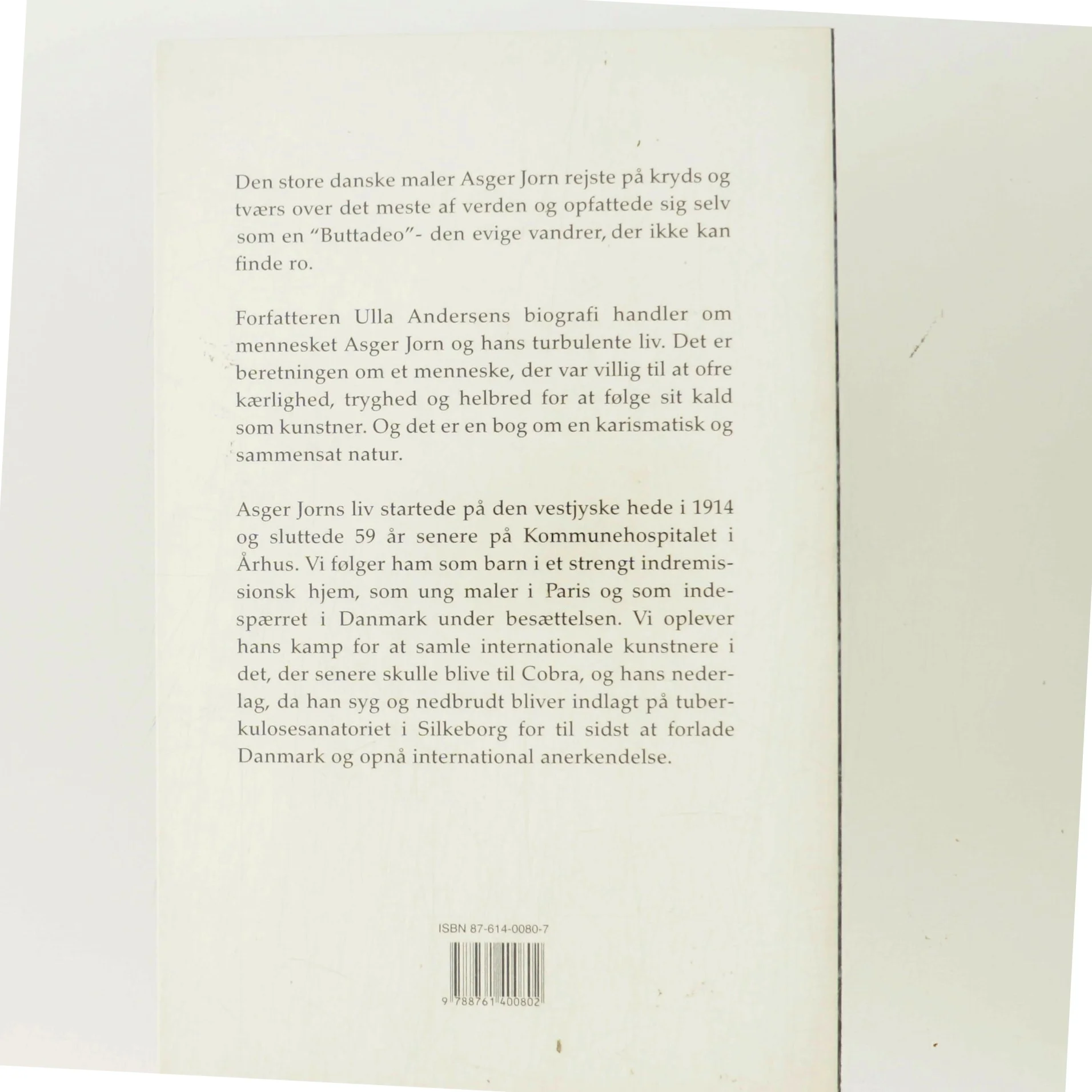 Buttadeo : en biografi om maleren Asger Jorn af Ulla Andersen (f. 1955-05-30) (Bog)