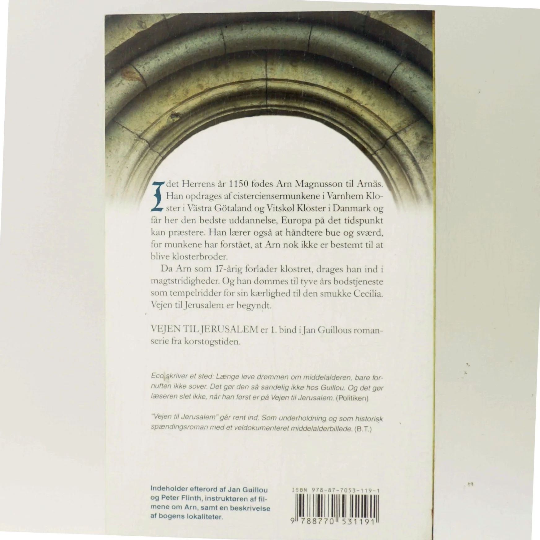 Vejen til Jerusalem af Jan Guillou (Bog)