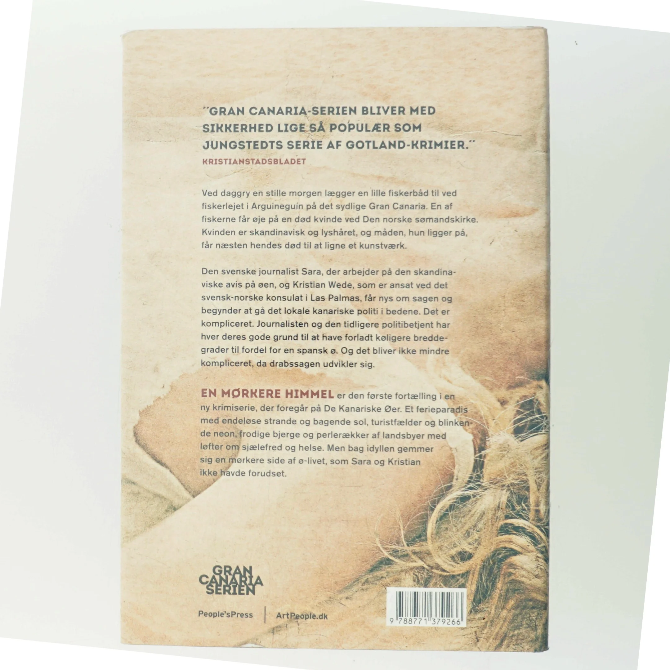 En mørkere himmel : kriminalroman af Mari Jungstedt (Bog)