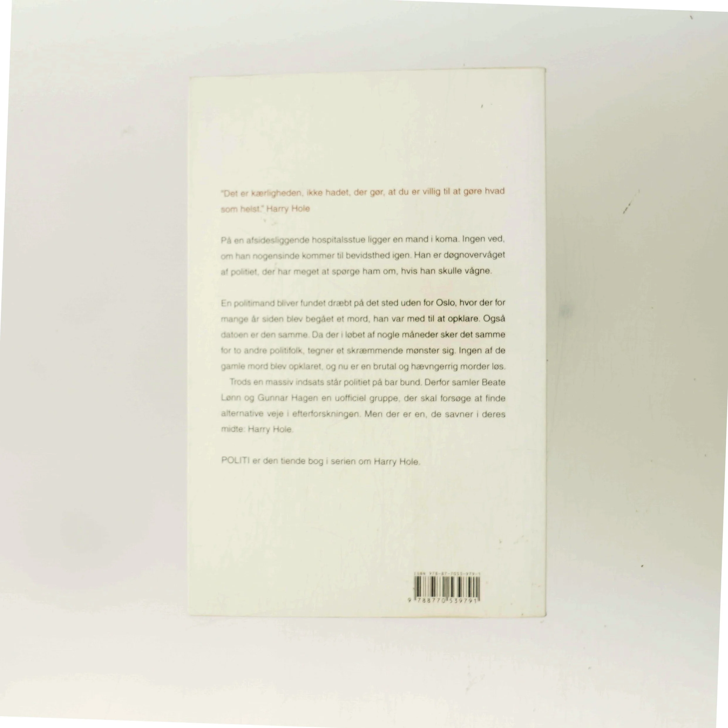 Politi af Jo Nesbø (Bog)