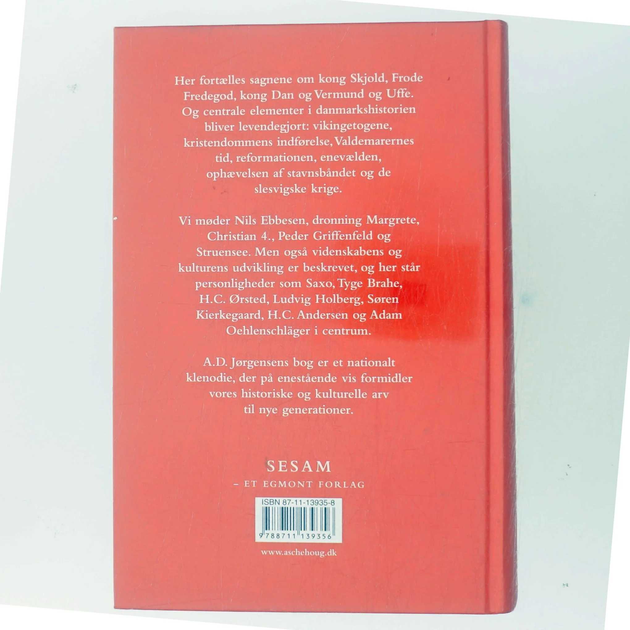 40 fortællinger af fædrelandets historie af A. D. Jørgensen (f. 1840) (Bog)