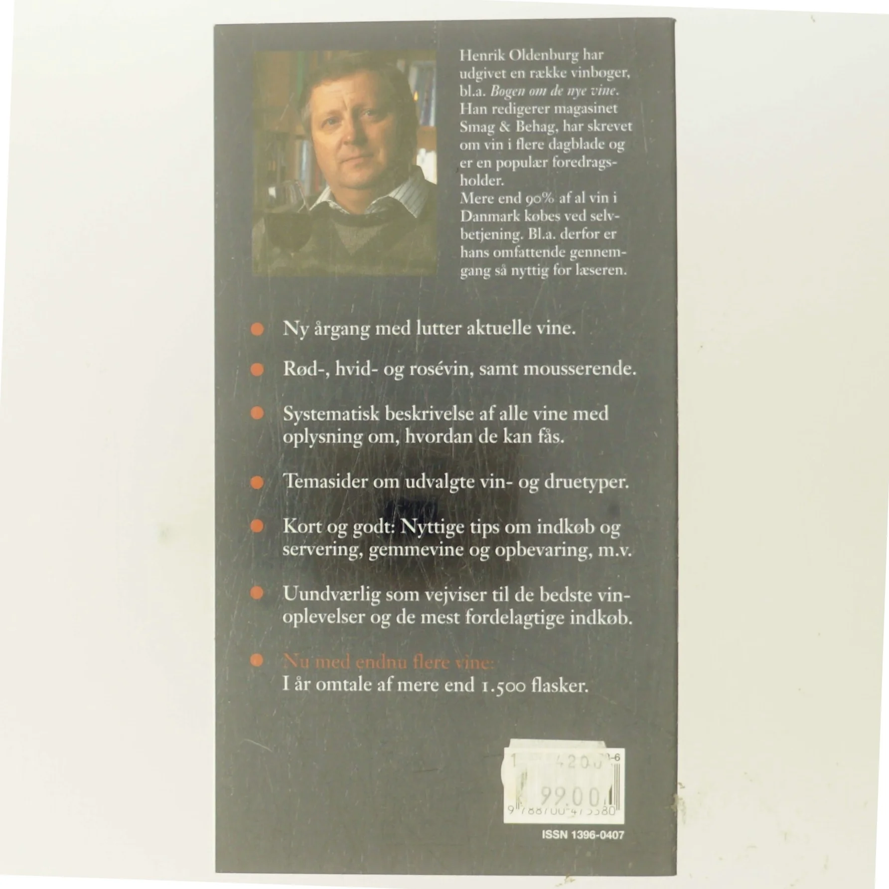 Gyldendals Vinguide 2001 af Henrik Oldenburg (Bog)