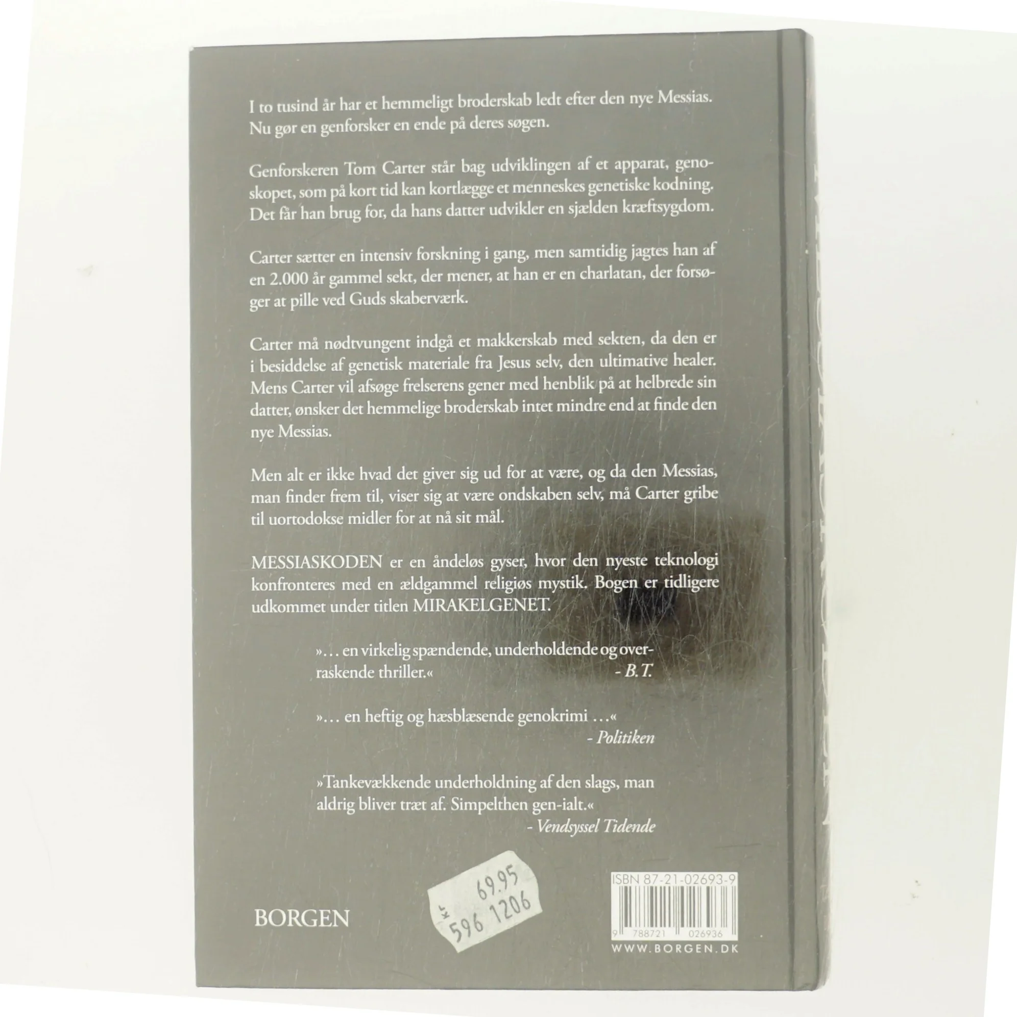 Messiaskoden af Michael Cordy (Bog)