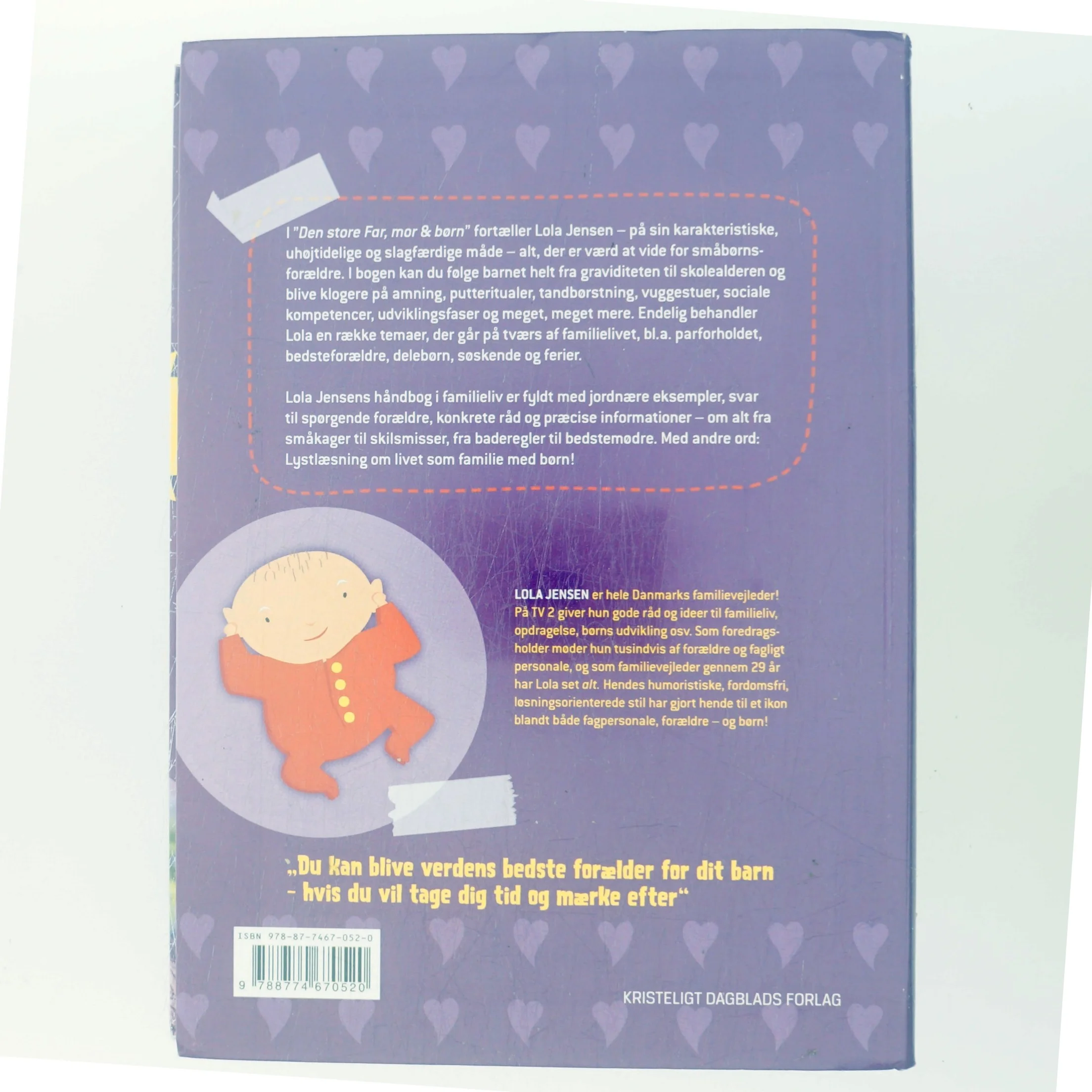 Den store Far, mor & børn : håndbog i godt familieliv af Lola Jensen (f. 1956) (Bog)