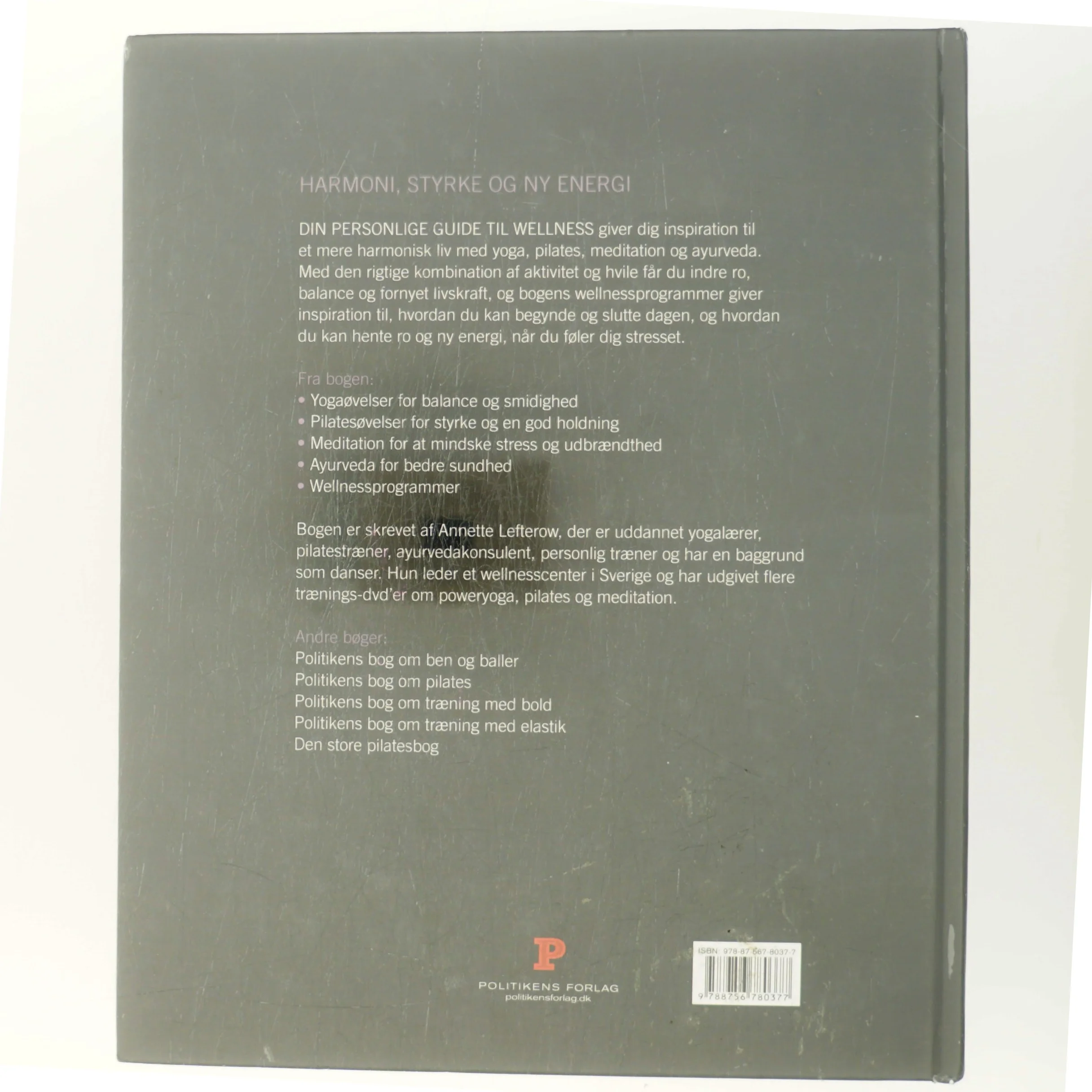 Din personlige guide til wellness af Annette Lefterow (Bog)