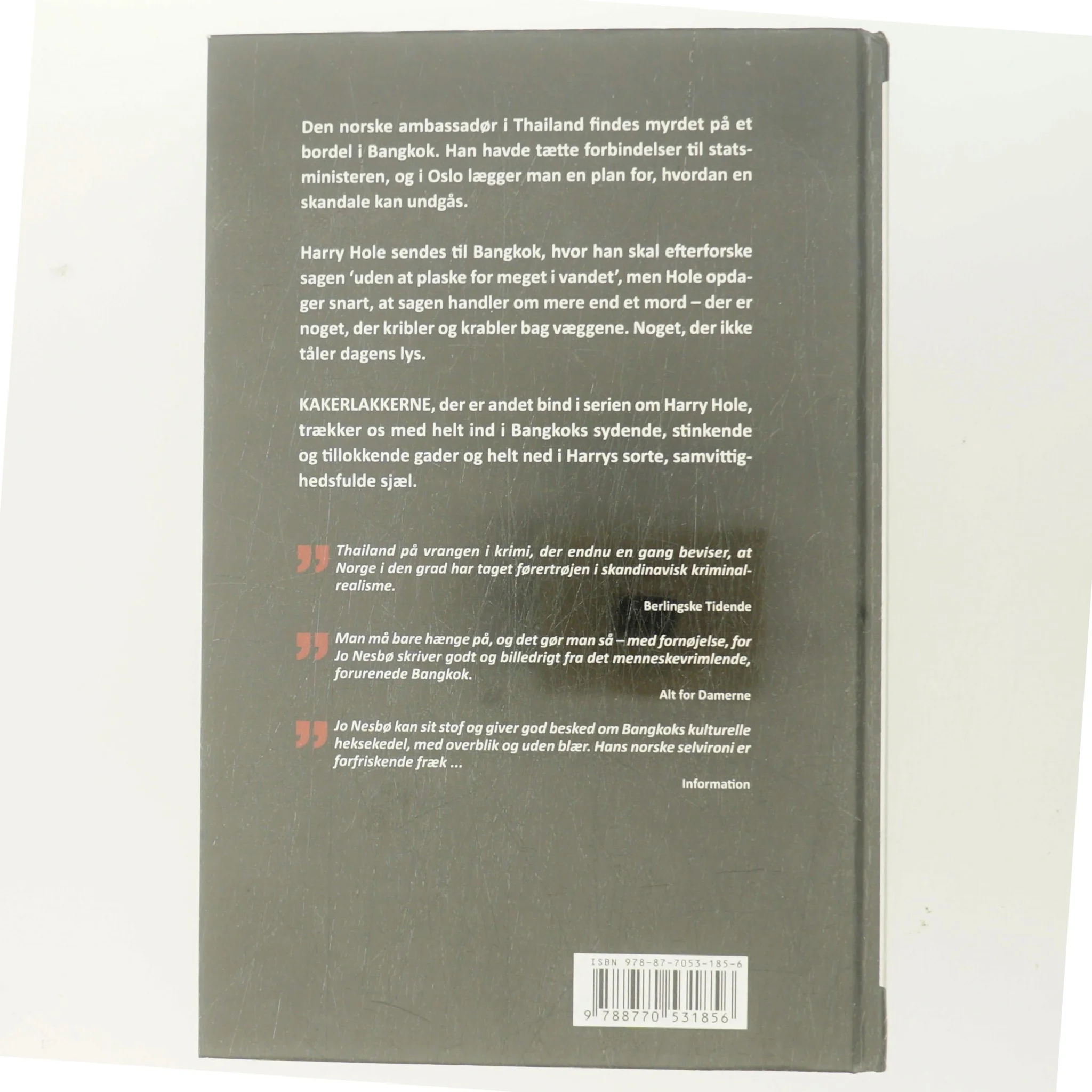 Kakerlakkerne af Jo Nesbø (Bog)