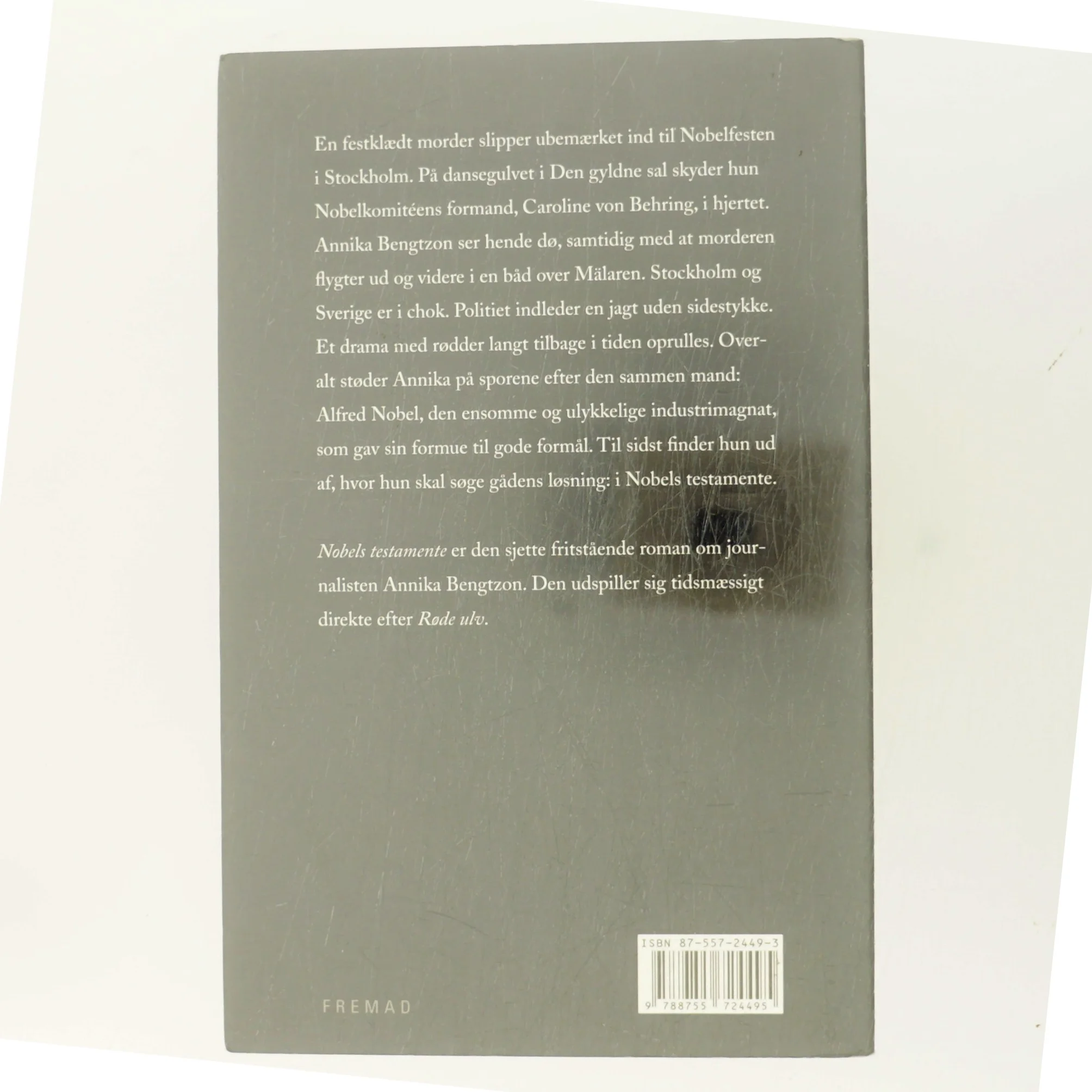 Nobels testamente af Liza Marklund (Bog)