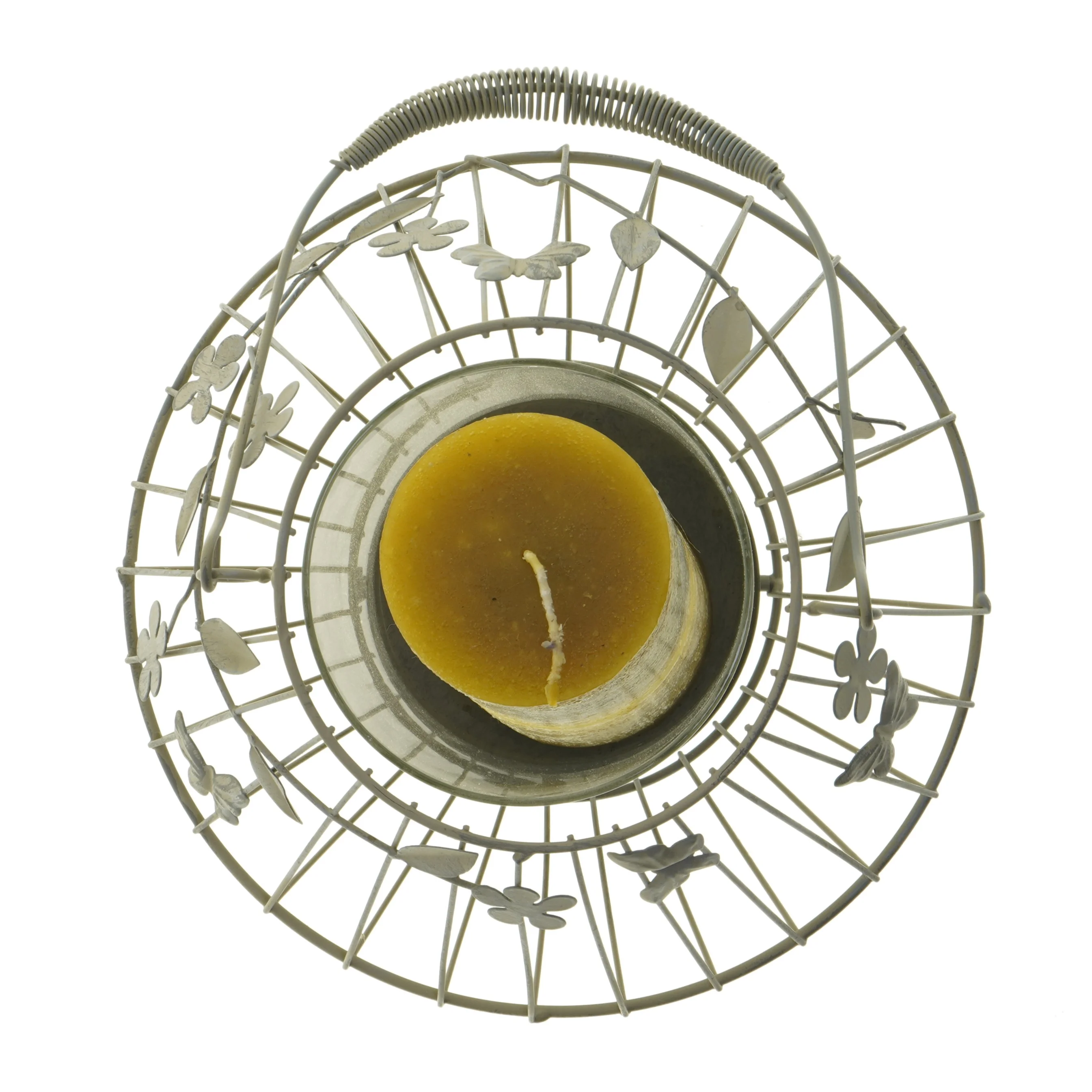 Lanterne med lys (str. 25 cm)