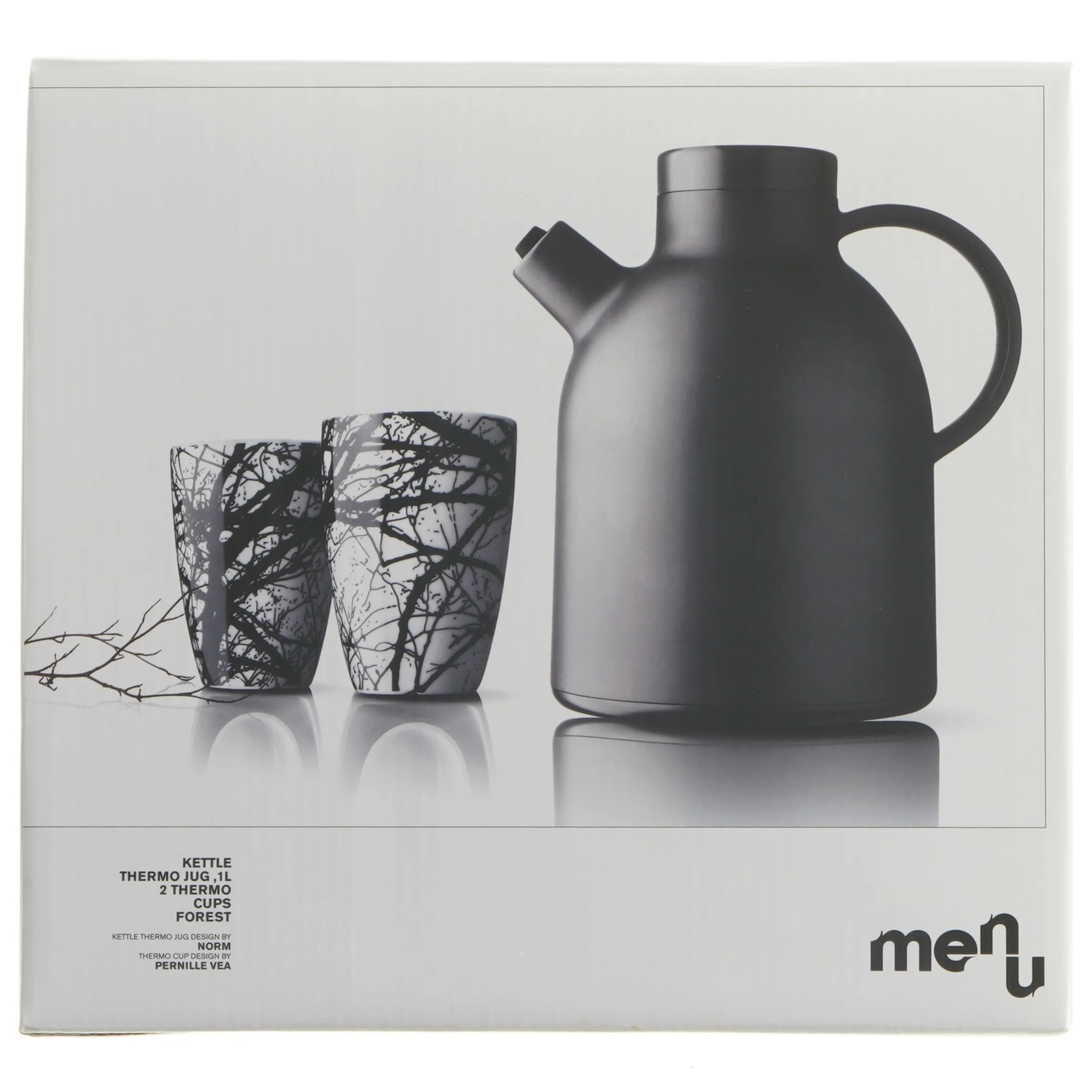 Termokande med termokrus fra Menu (str. 22 cm)