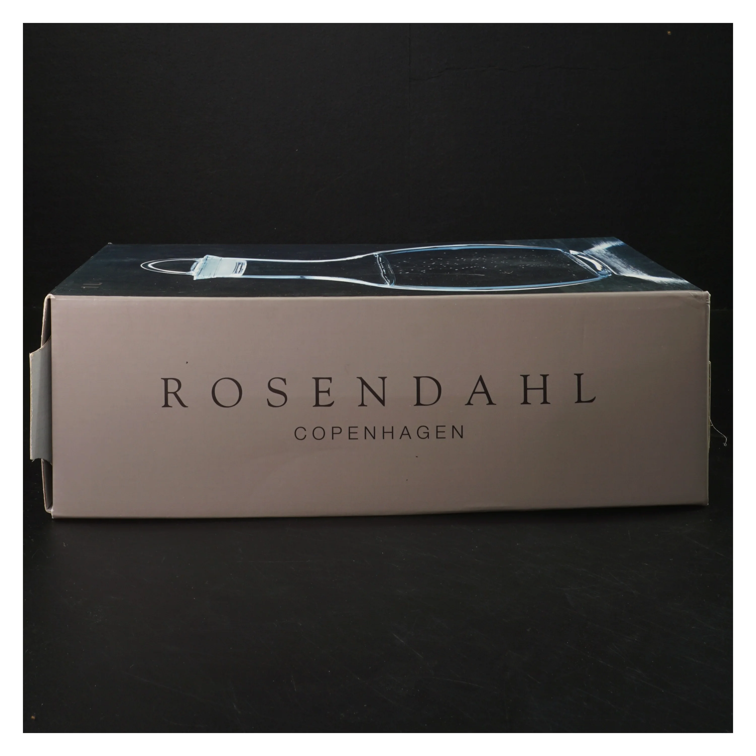 Glaskaraffel med låg fra Rosendahl (str. 23 cm)