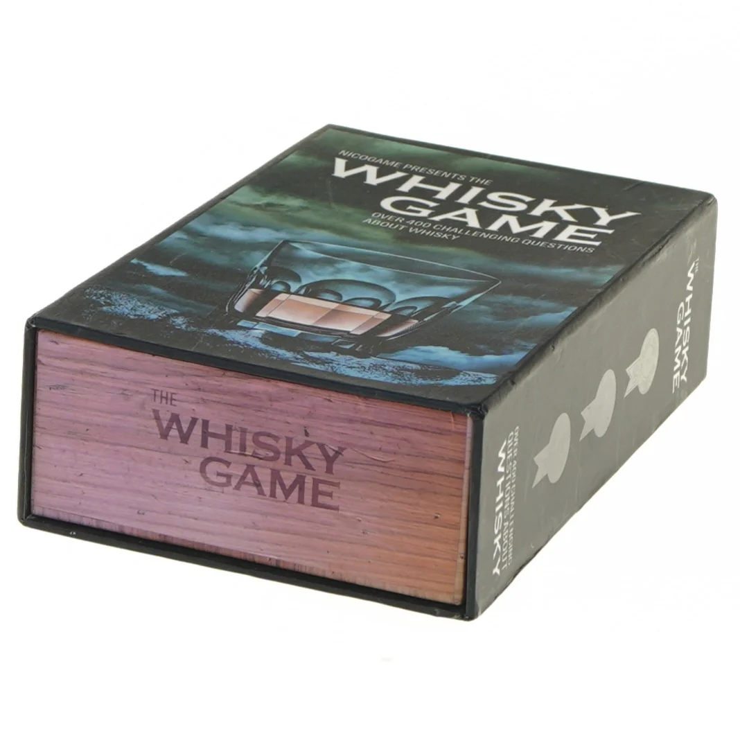 Whisky quiz spil fra Nicogame (str. 5x11x17 cm)