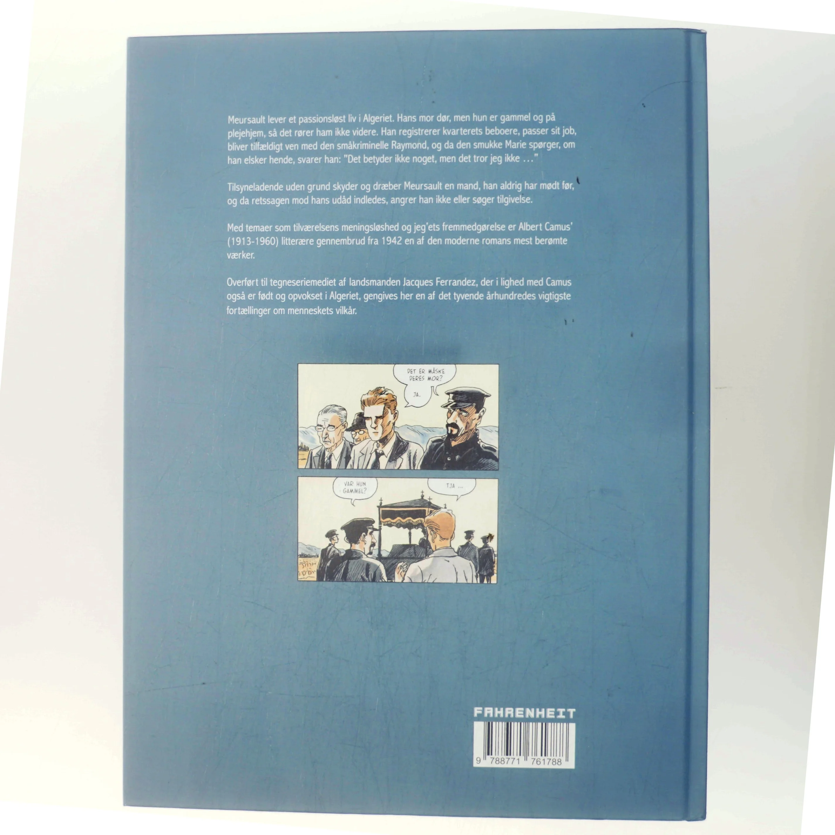 Den Fremmede af Albert Camus (Bog)