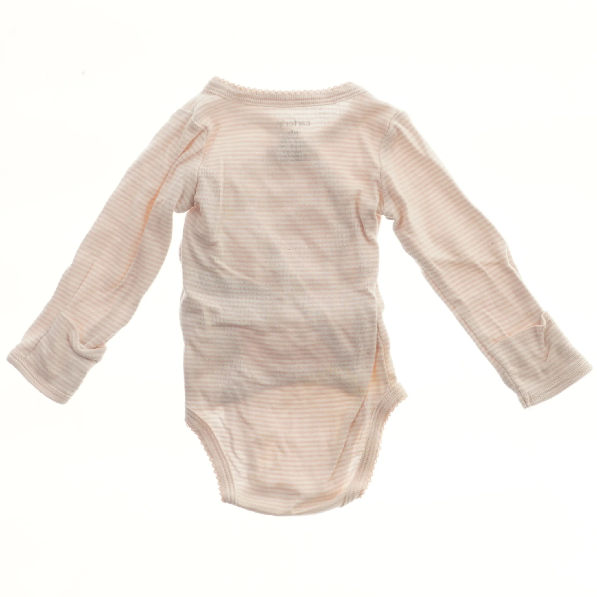 Langærmet bodystocking med striber fra Carter’s (str. 56)