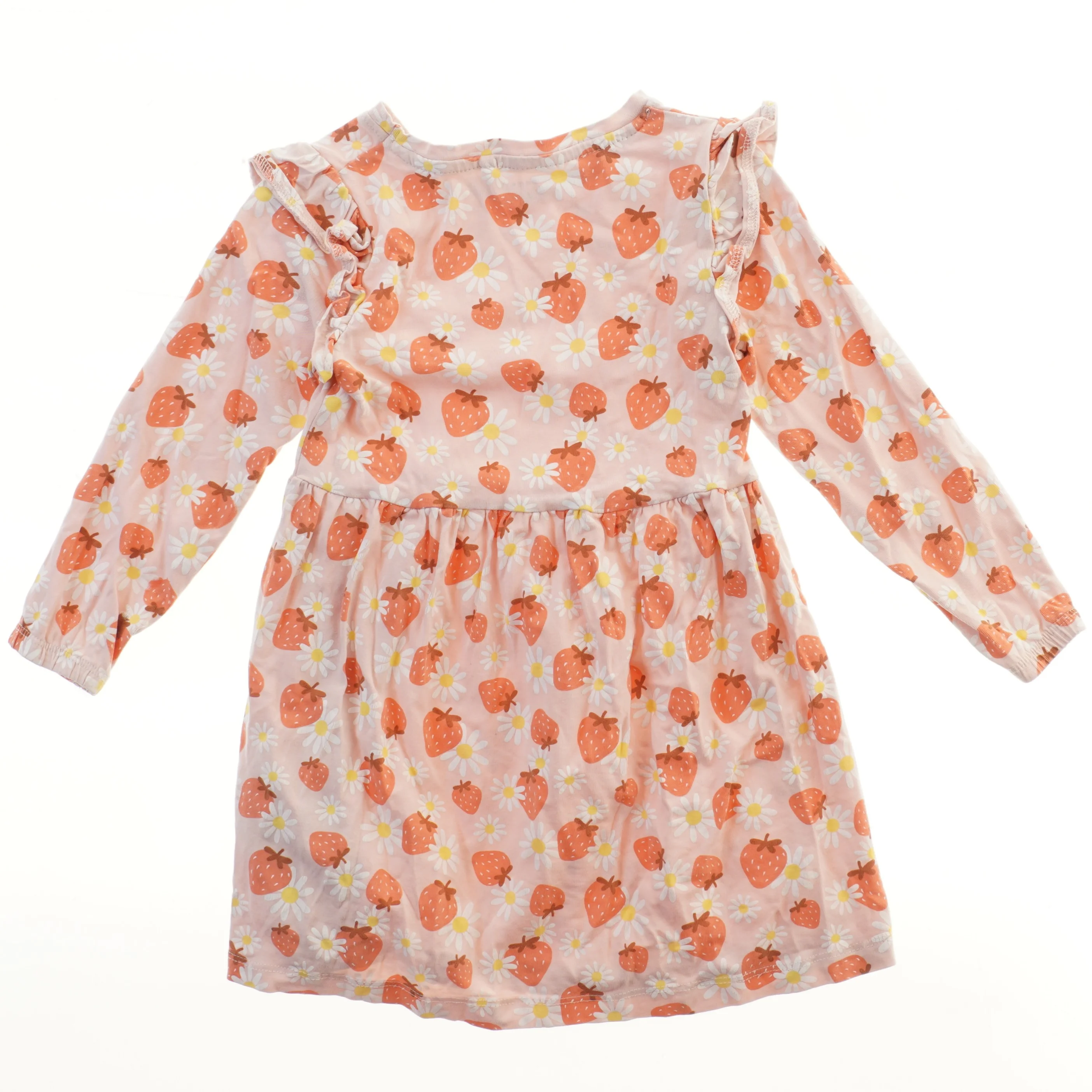 Kjole med jordbærmotiv fra Name It (str. 98)