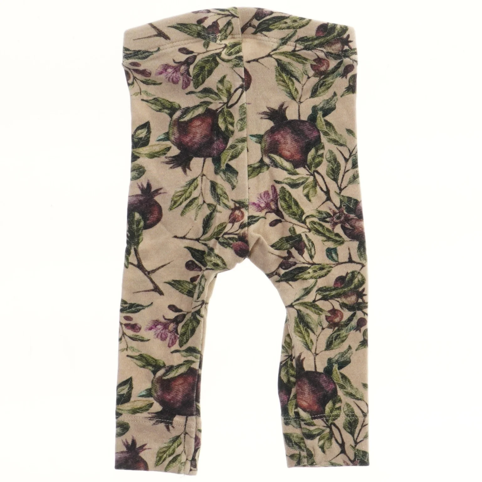 Leggings med blomster og frugtprint fra Name It (str. 56)