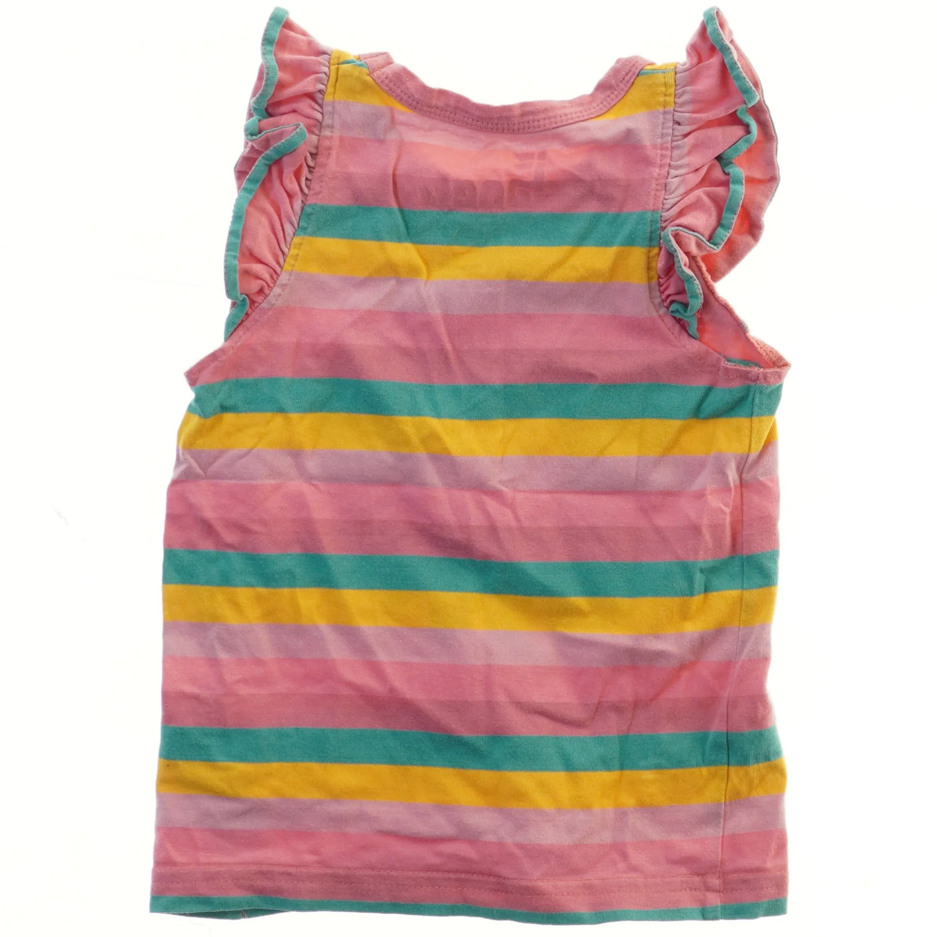 Børnebluse med striber og blomstermotiv fra Danefæ (str. 92)