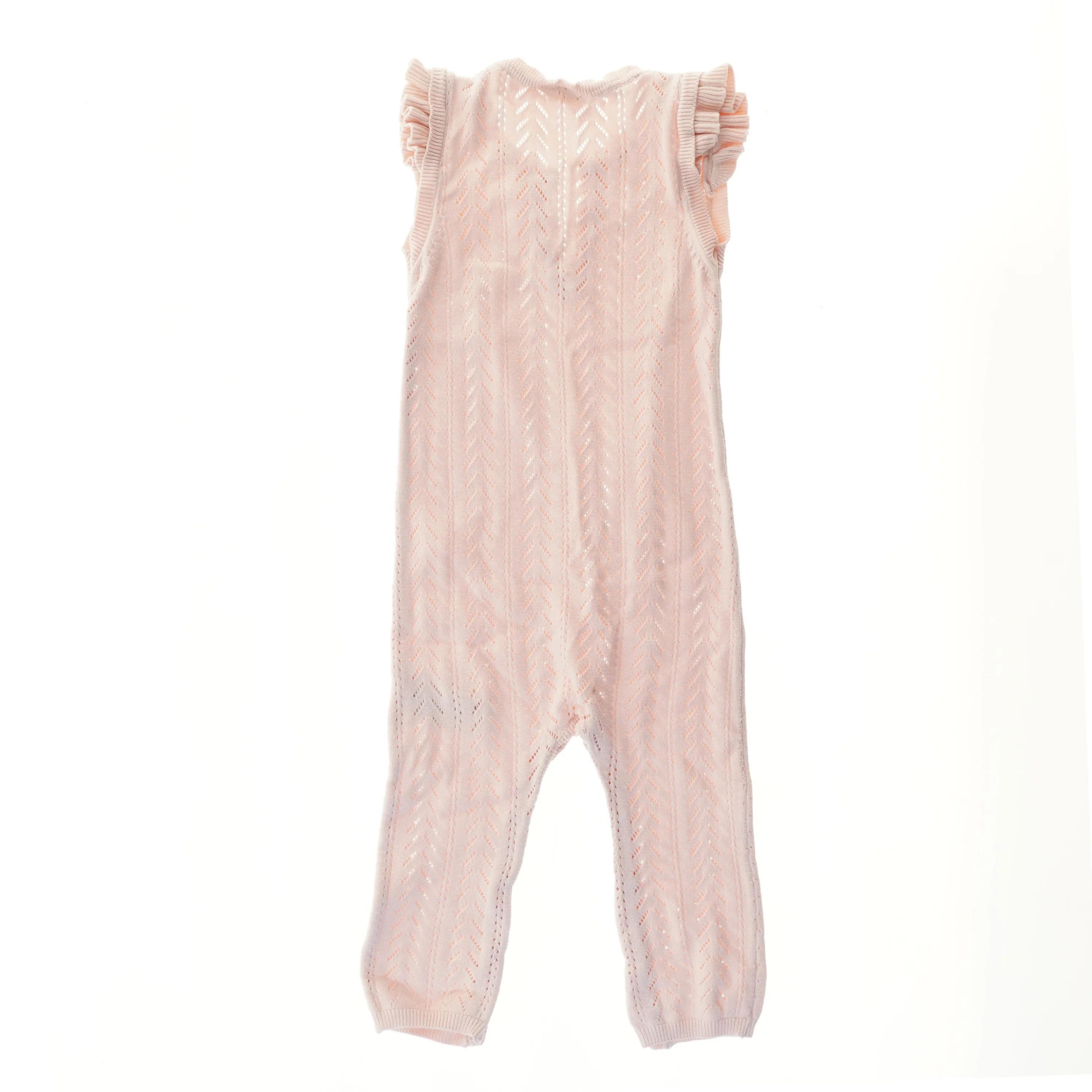 Lyserød heldragt til baby fra Fixoni (str. 92)