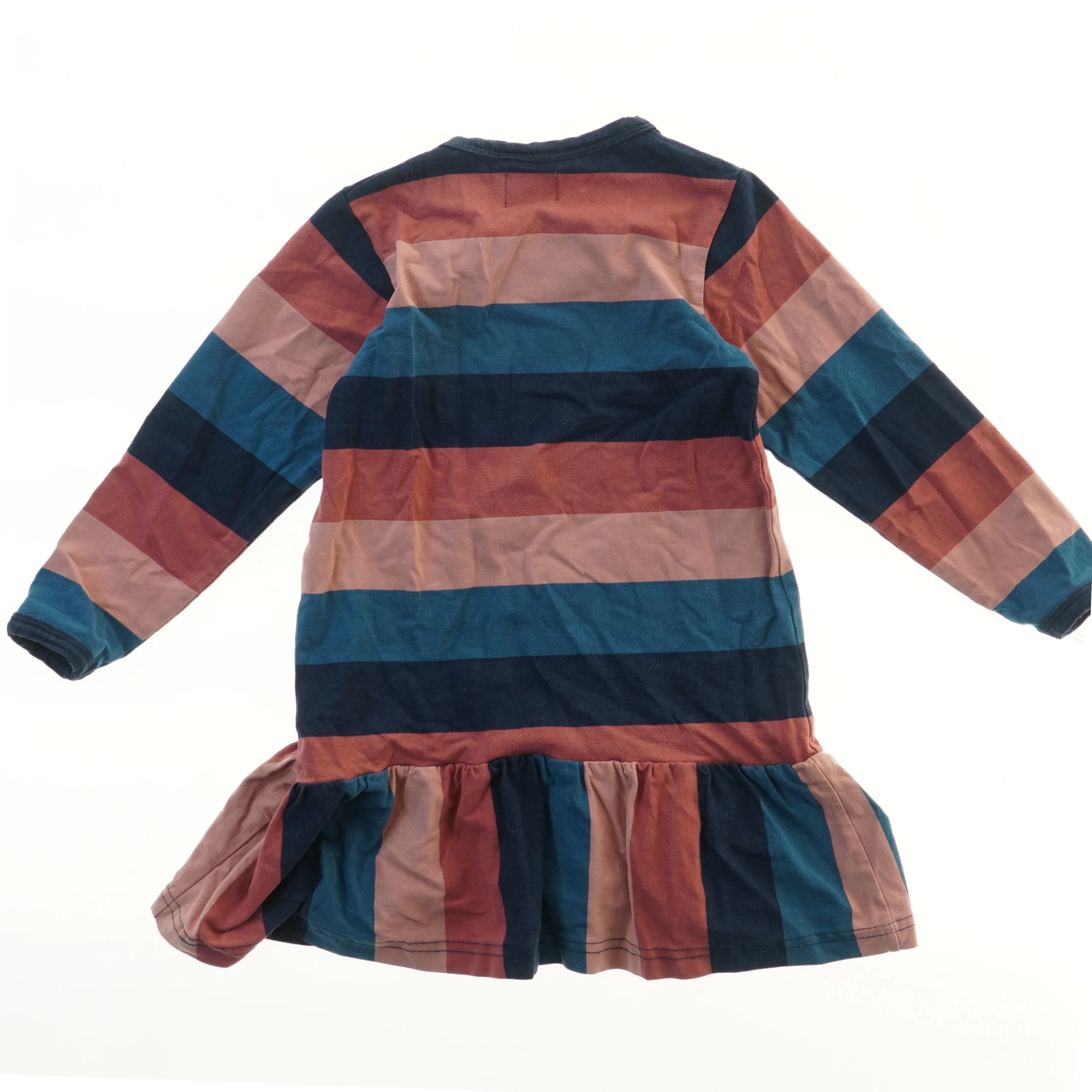 Langærmet kjole med vikingetryk fra Danefæ (str. 92)