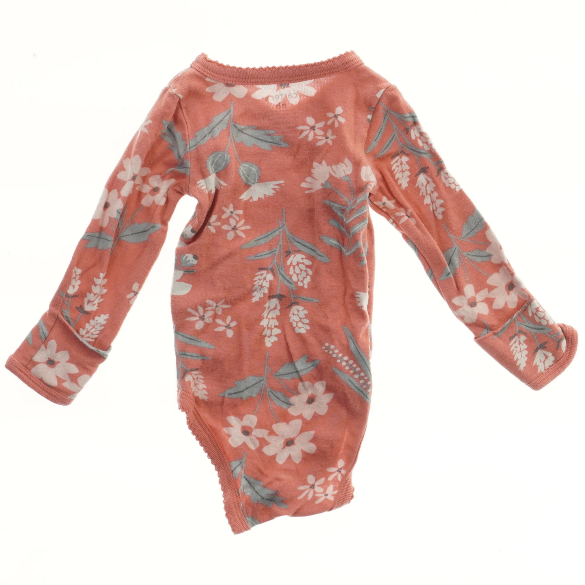 Blomstret bodystocking til baby fra Carter’s (str. 56)