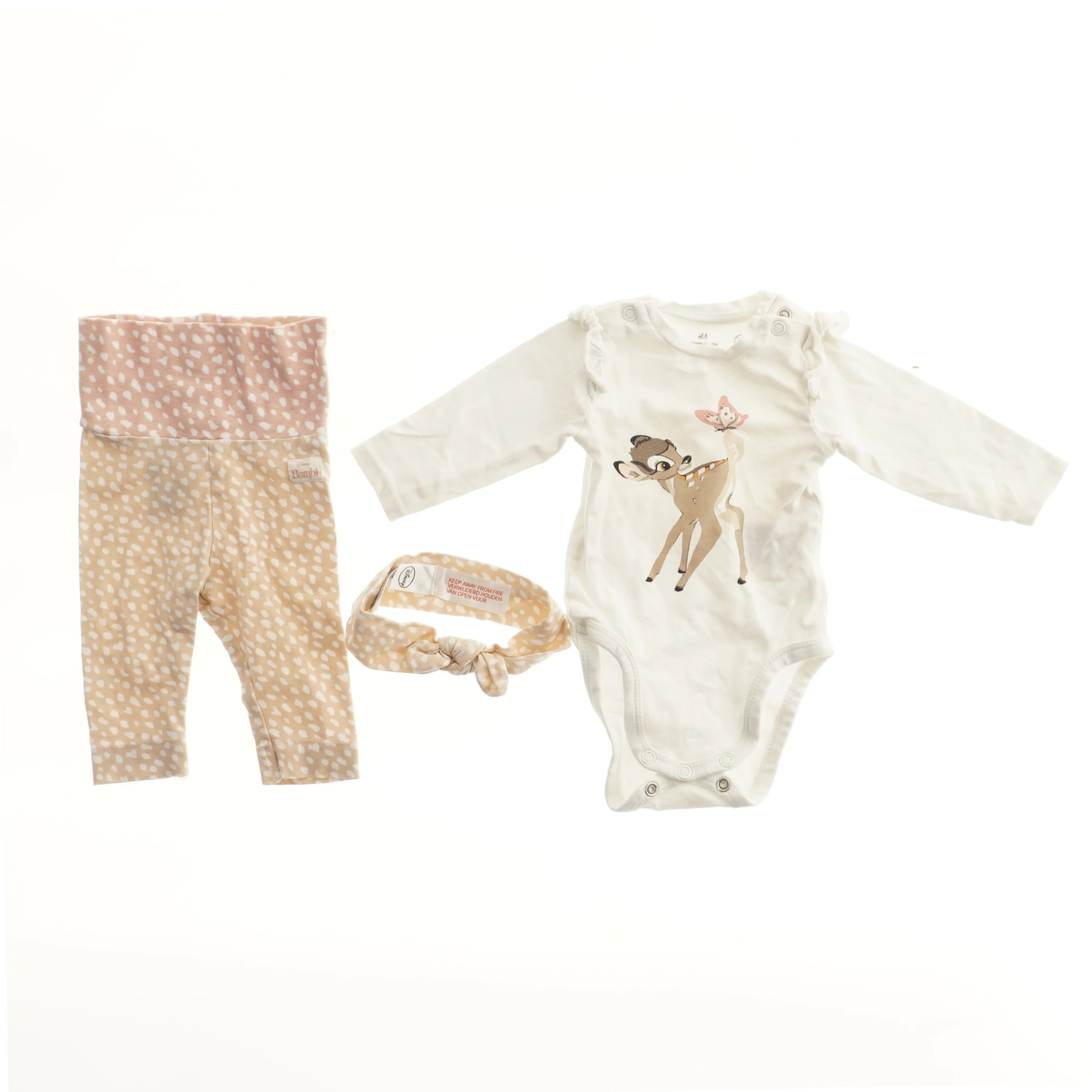 Heldragt med bukser og hårbånd fra Disney (str. 56)