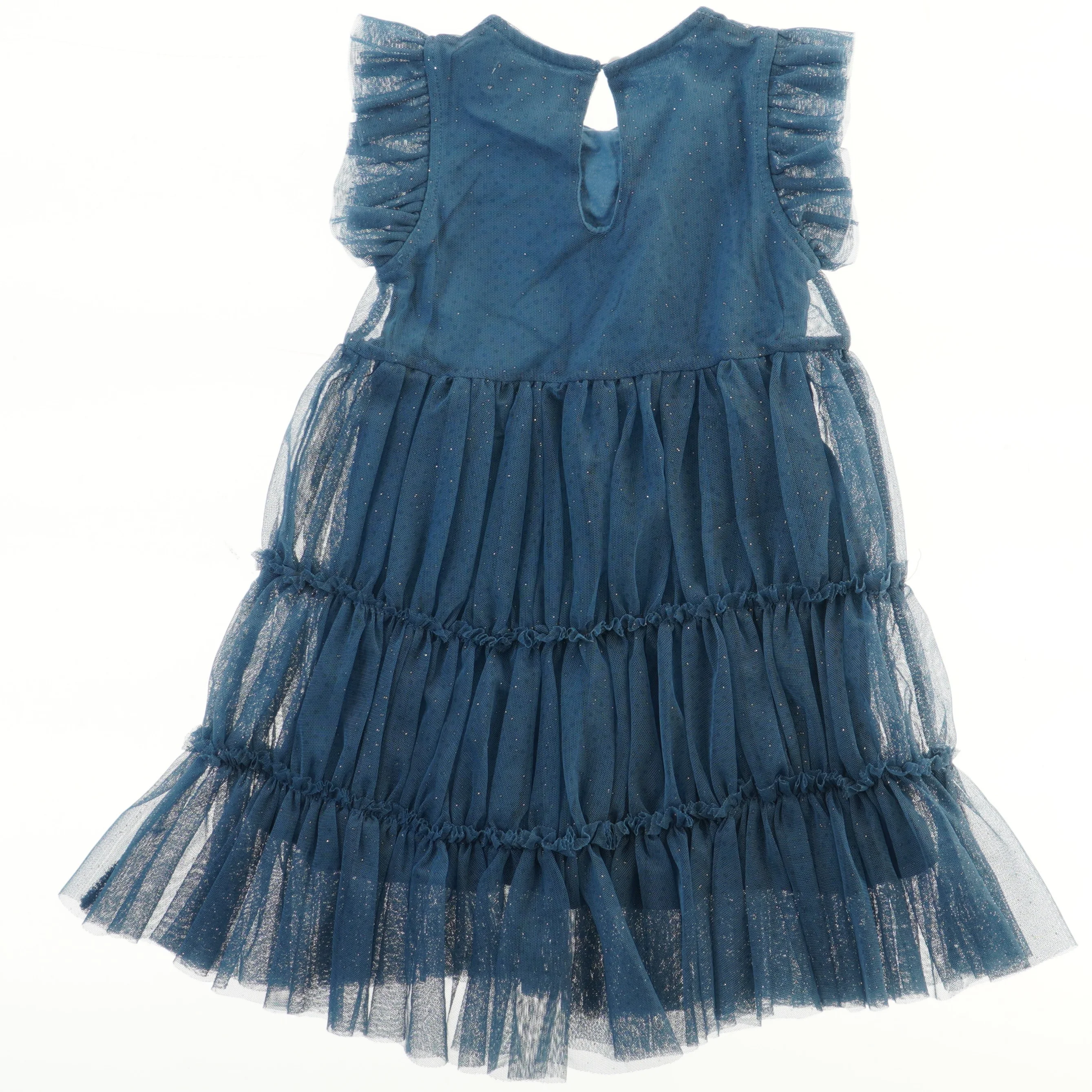 Pigekjole med tyl og glimmer fra Creamie (str. 92)