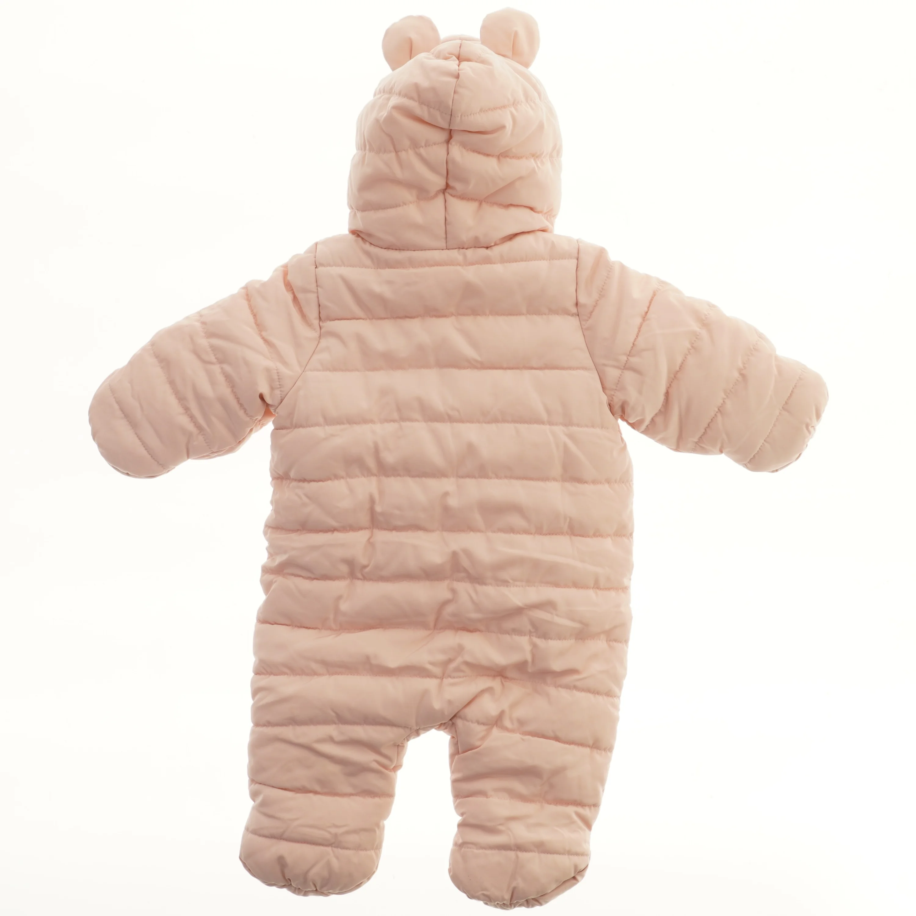 Lyserød heldragt med hætte fra H&M (str. 56)