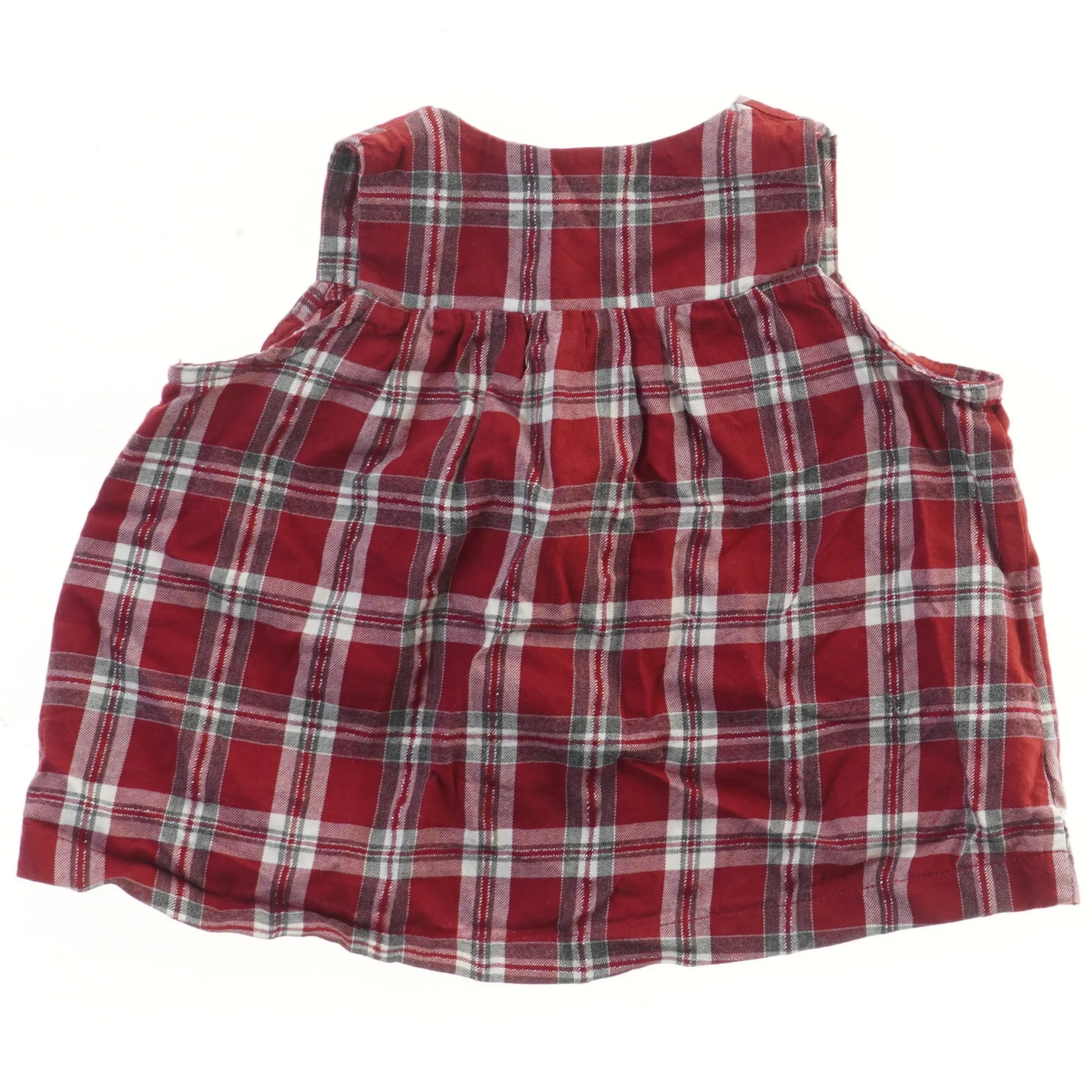 Ærmeløs top med tern fra H&M (str. 62)