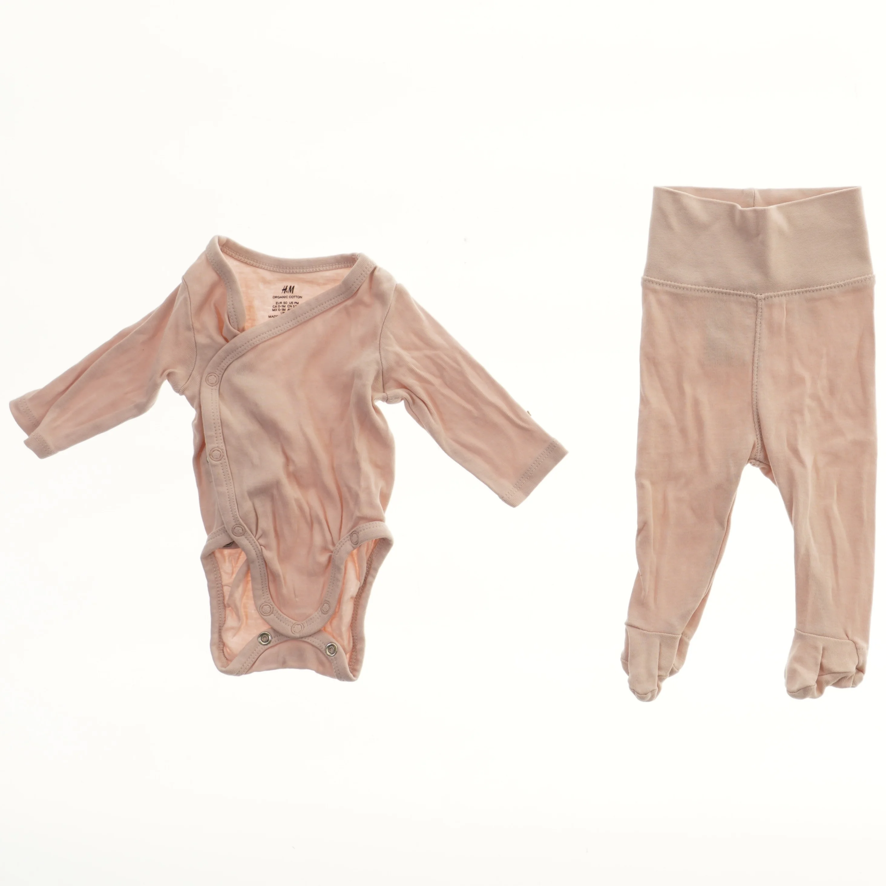 Baby heldragt og bukser fra H&M (str. 50)