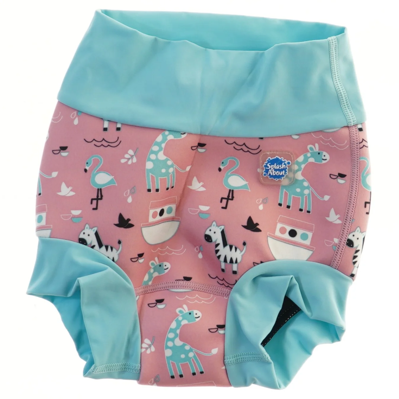 Baby badebukser med dyremotiv fra splash about (str. 92)