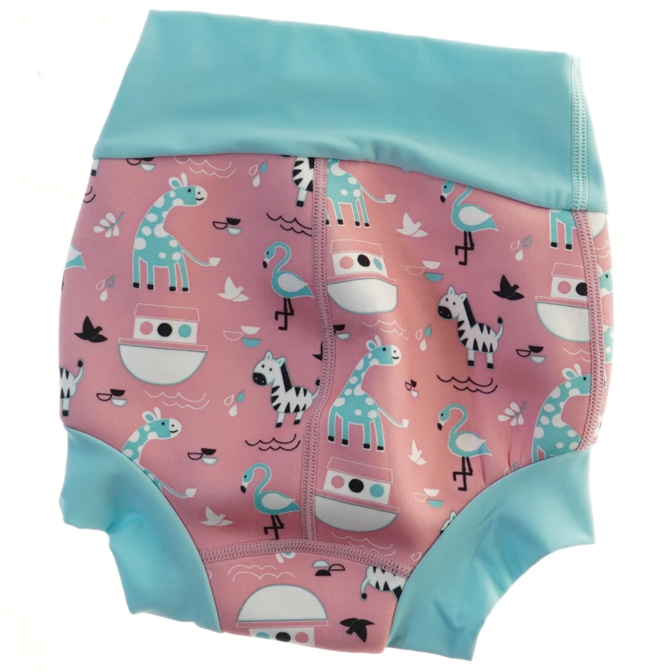 Baby badebukser med dyremotiv fra splash about (str. 92)