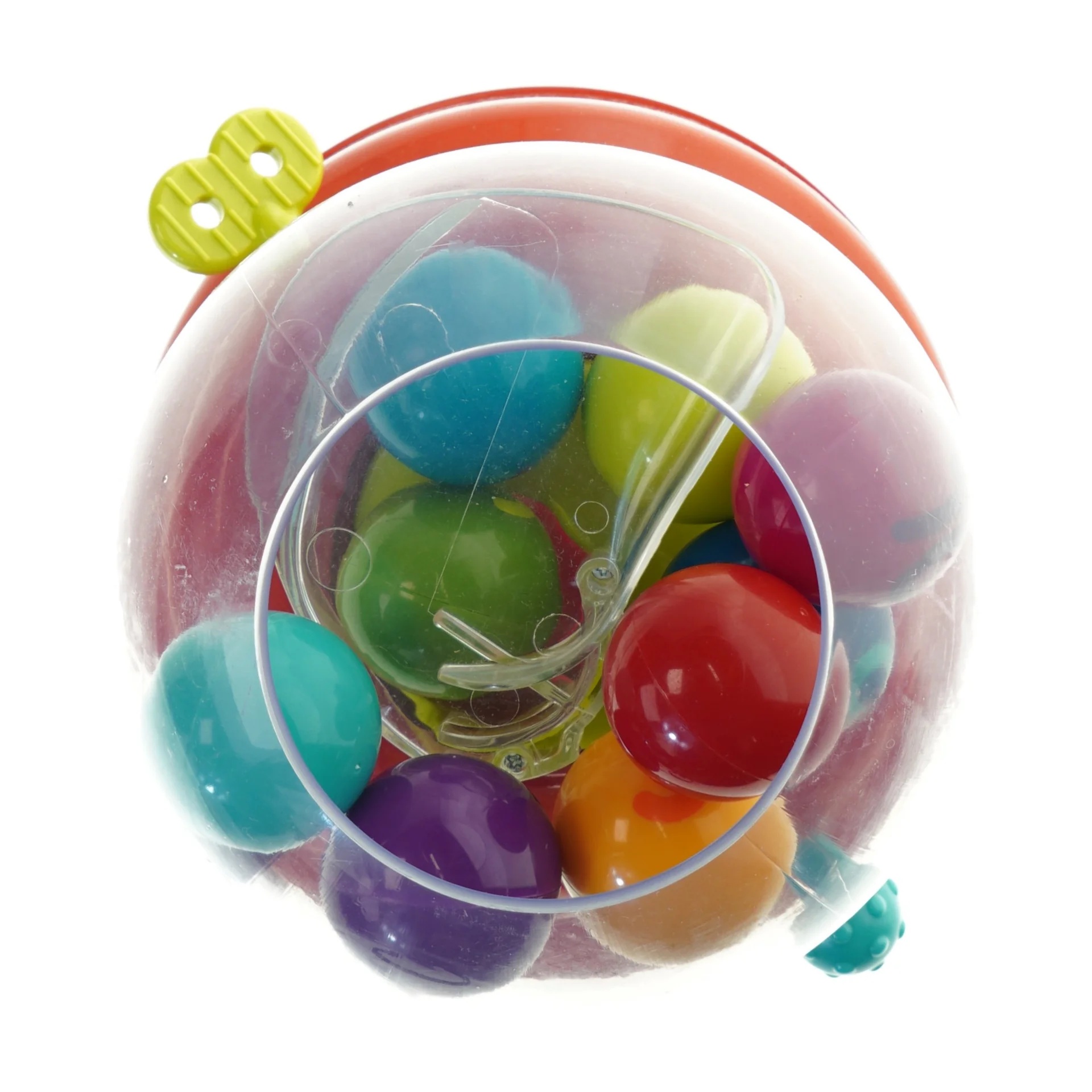 Brugt tyggegummiautomat med bolde fra Battat (str. 19 x 30 cm)