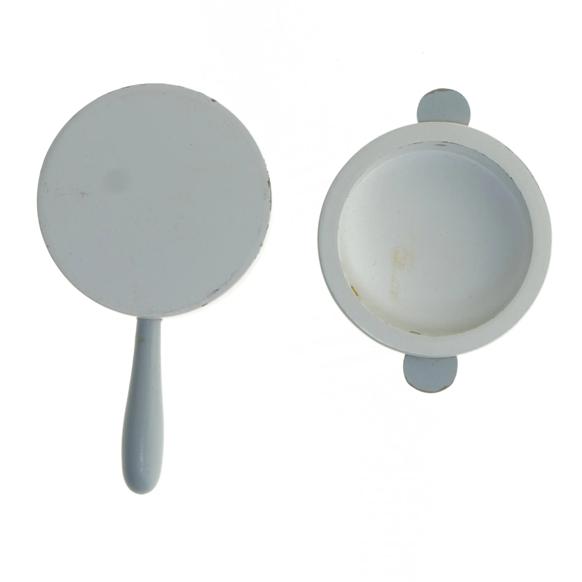 Rund legetøjsgryde med låg (str. Ø 10 cm)