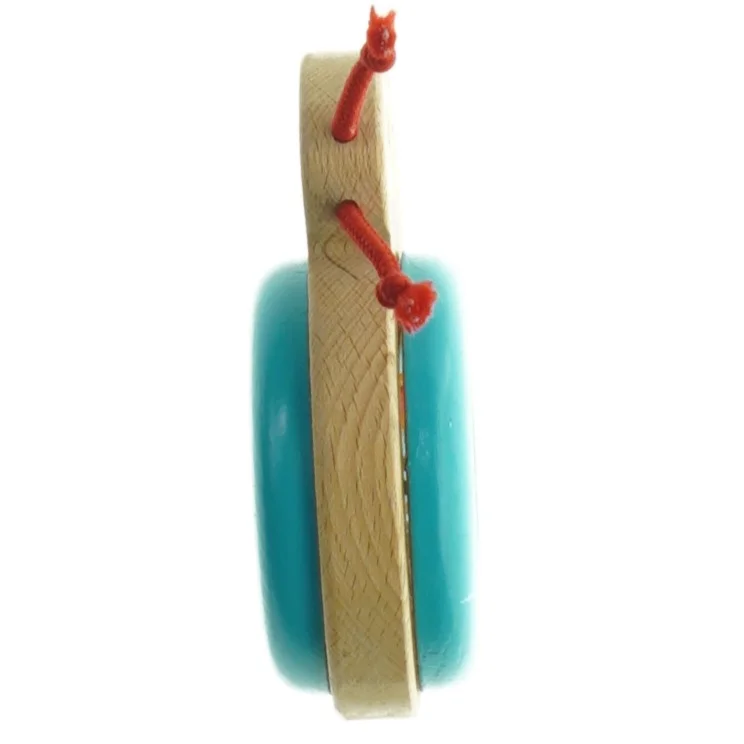 Trærasle formet som en snegl fra Spire (str. 10 x 20 cm)