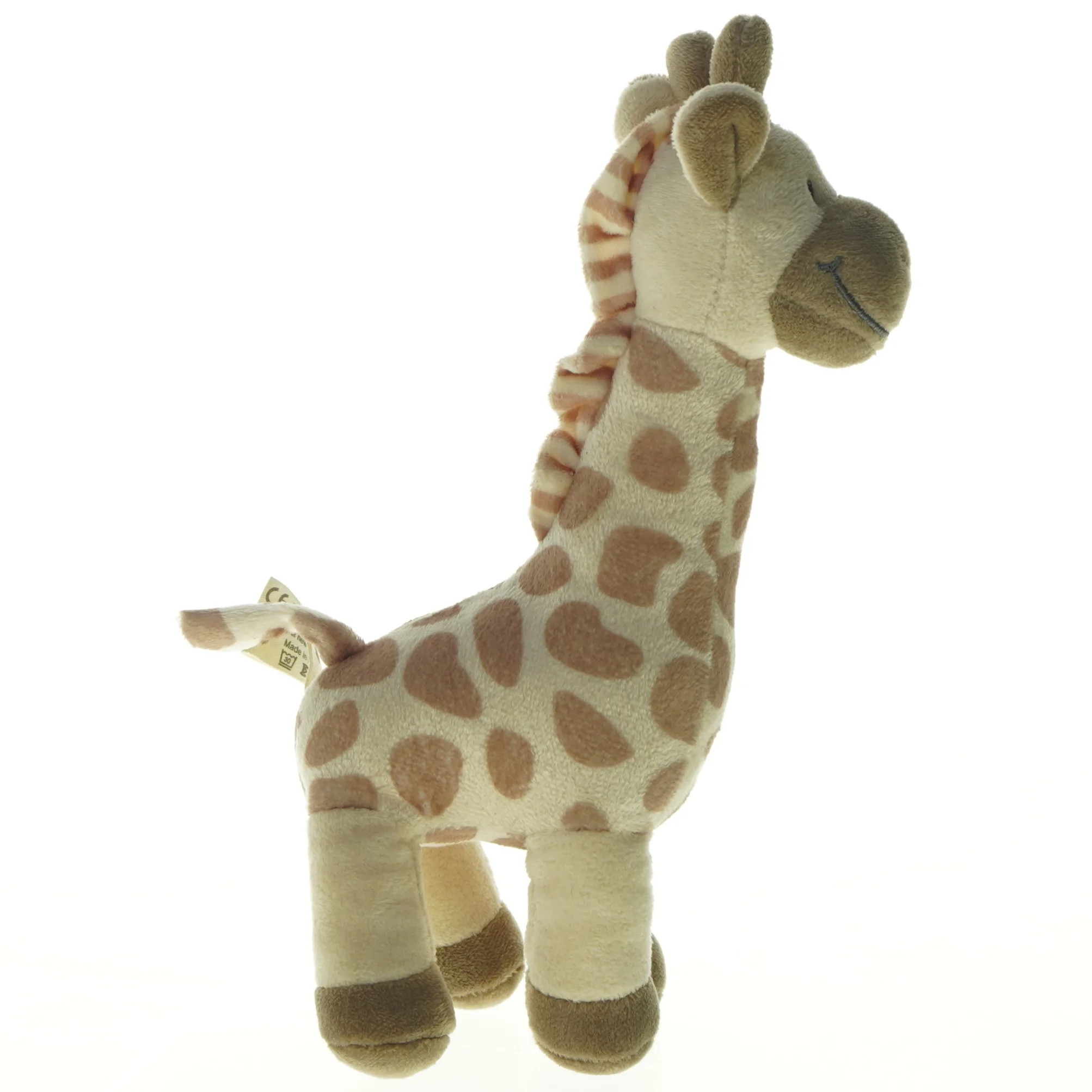 Blød giraf bamse fra My Teddy (str. H 25 cm)