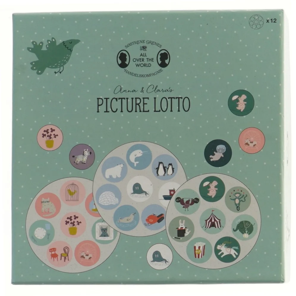 Lotto spil fra Søstrene Grene (str. 19x19 cm)