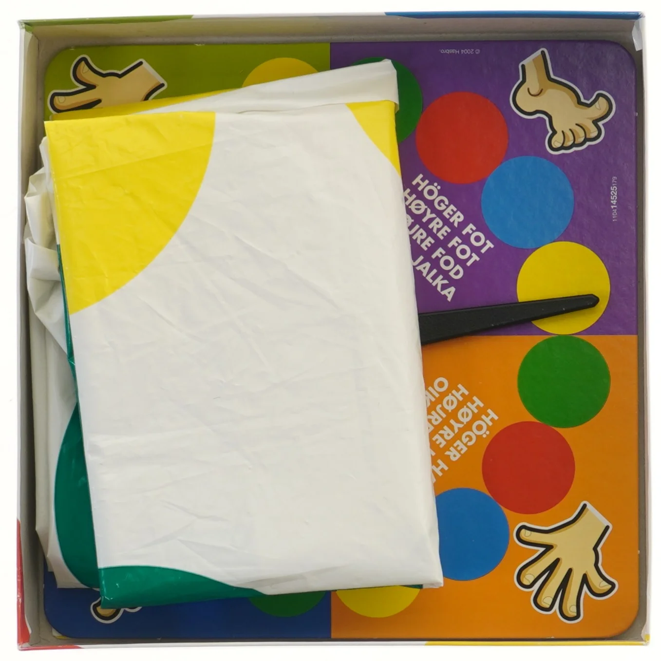 Twister spil (str. 27x27 cm)