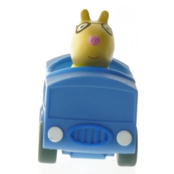 Peppa Pig legetøjsbiler (str. 8 cm. og. 8 cm. 2. styk)