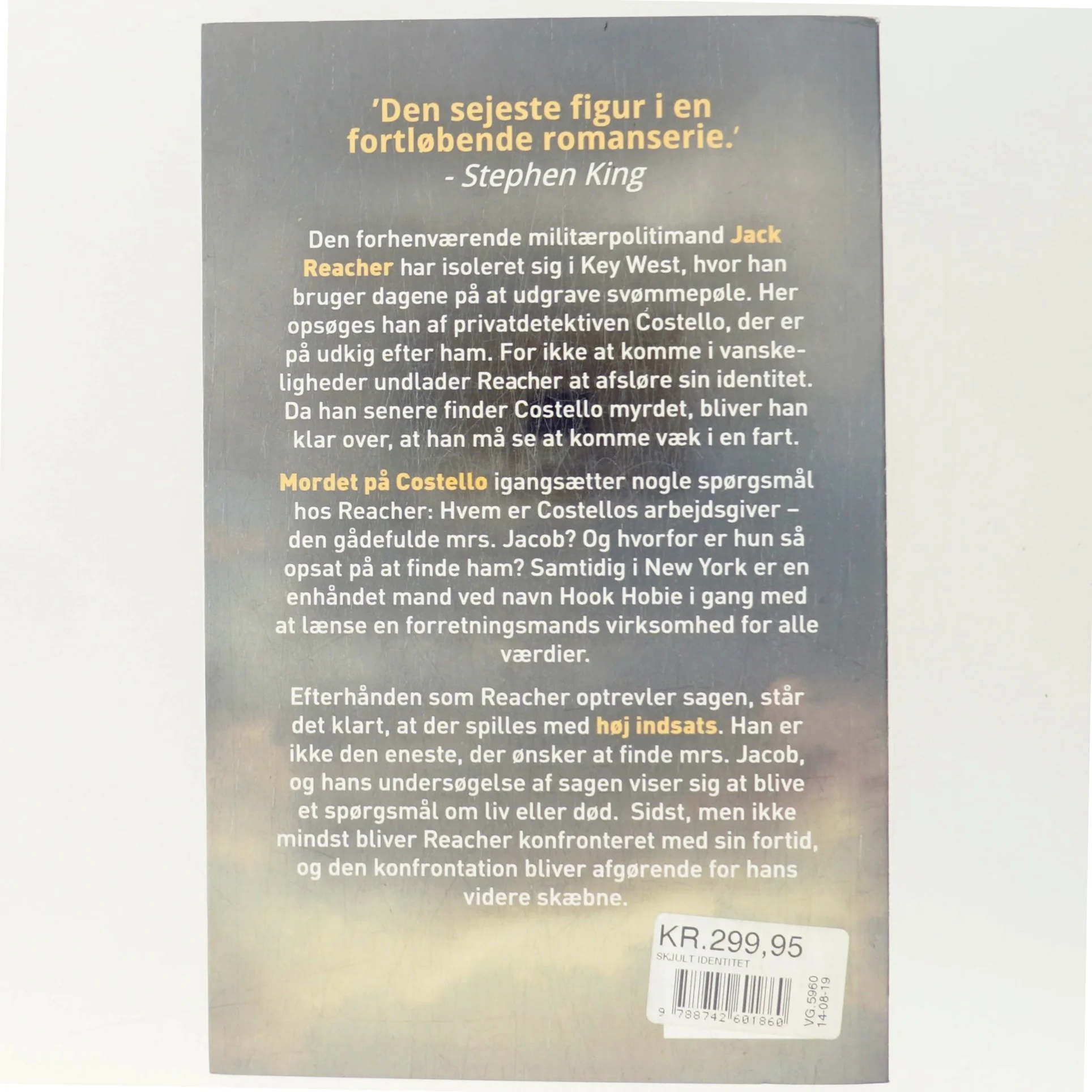 Skjult identitet (Ved Per Vadmand) af Lee Child (Bog)