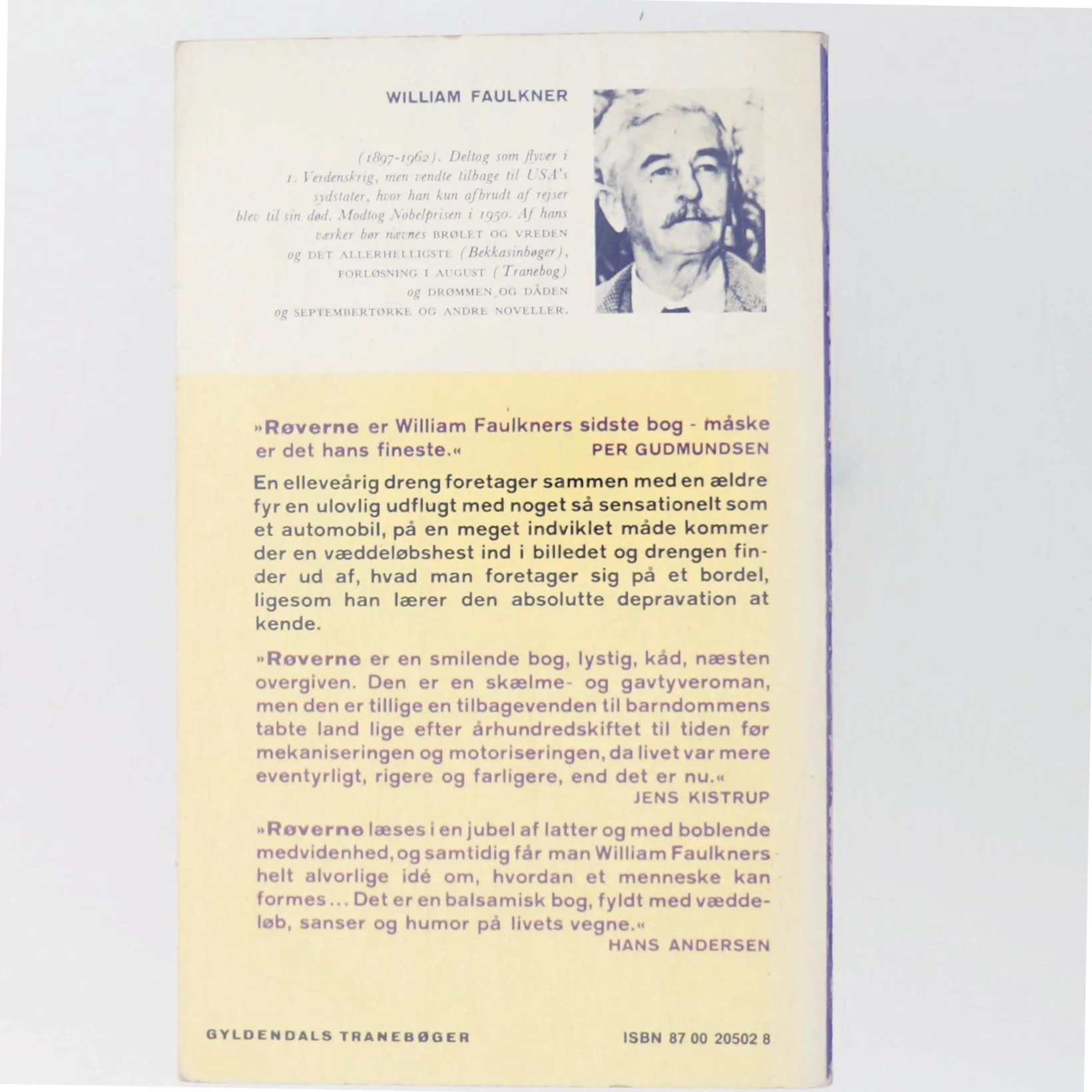 Røverne af William Faulkner (Bog)