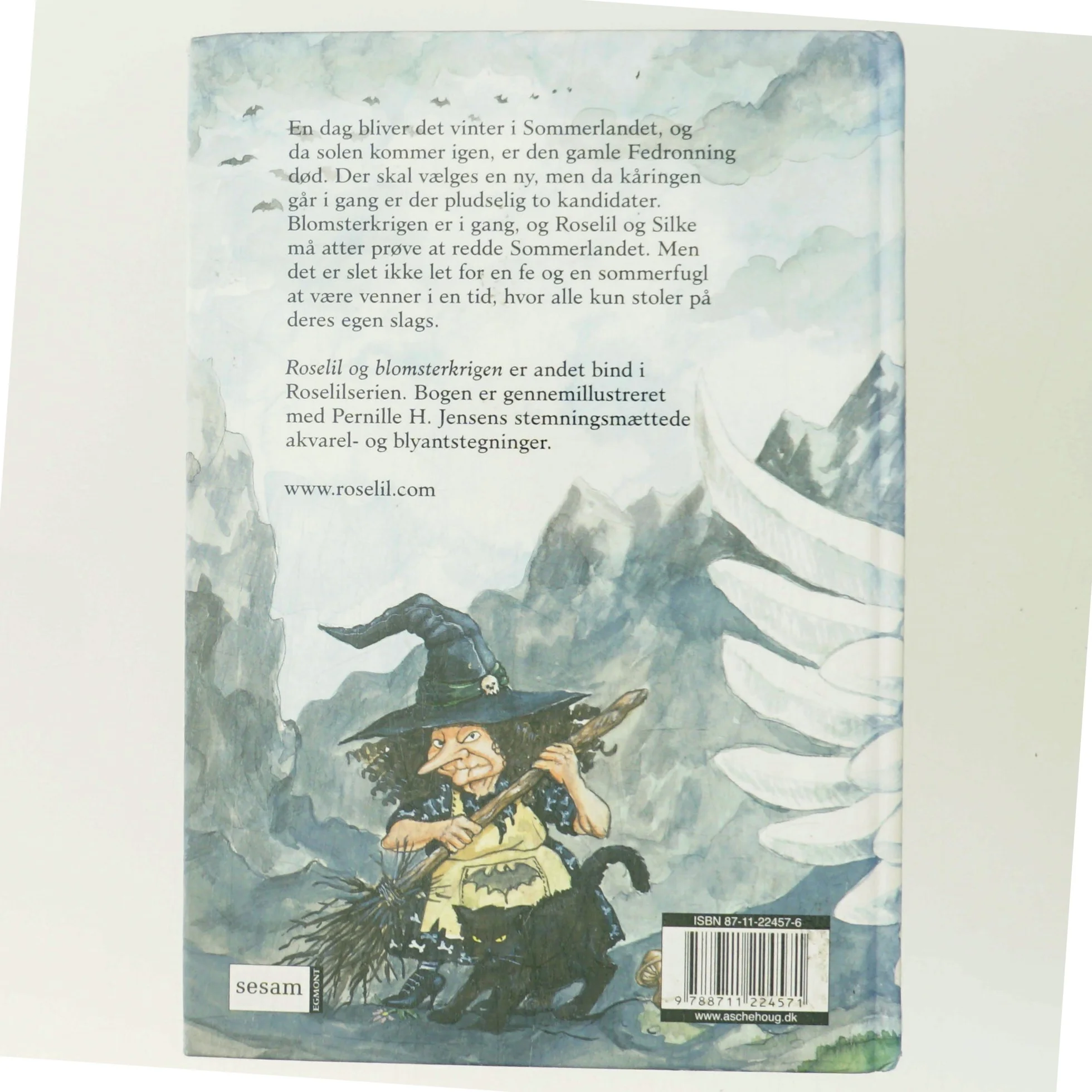 Roselil og blomsterkrigen af Josefine Ottesen (Bog)