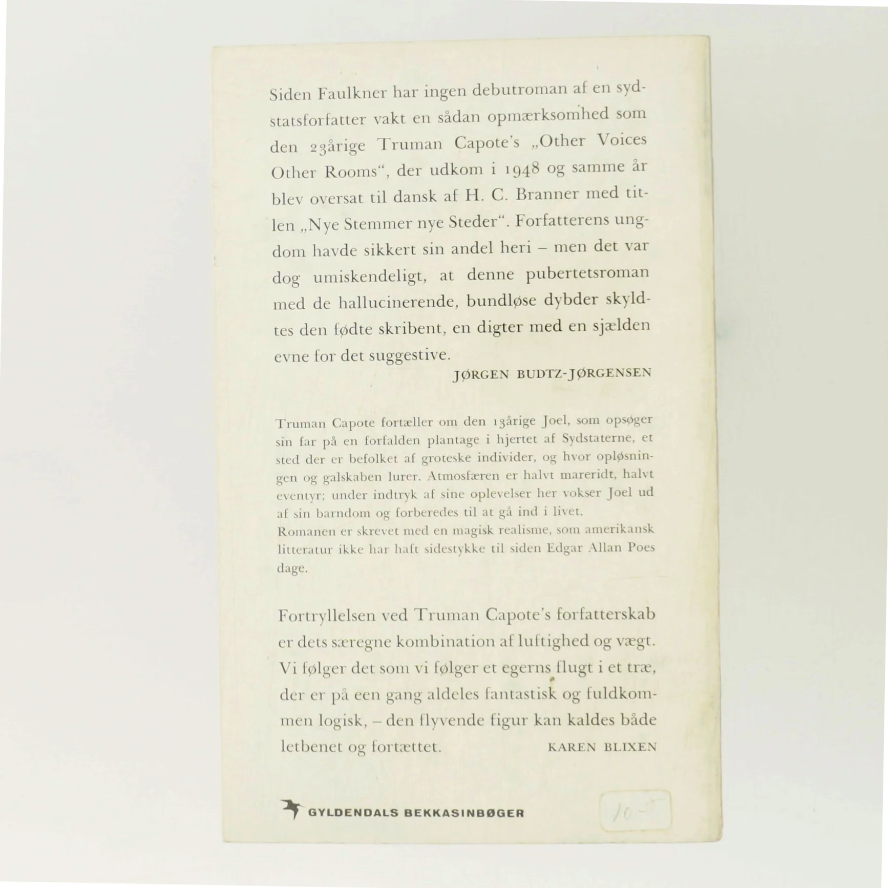 Nye Stemmer, Nye Steder af Truman Capote (Bog)