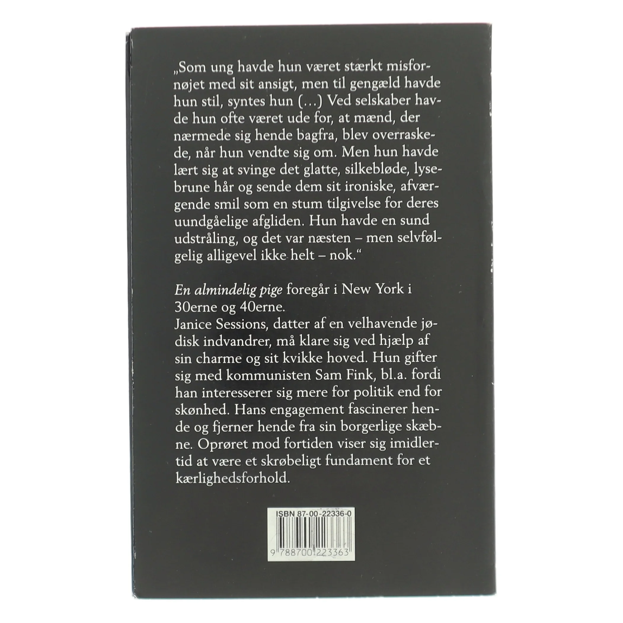 En almindelig pige : en fortælling af Arthur Miller (Bog)