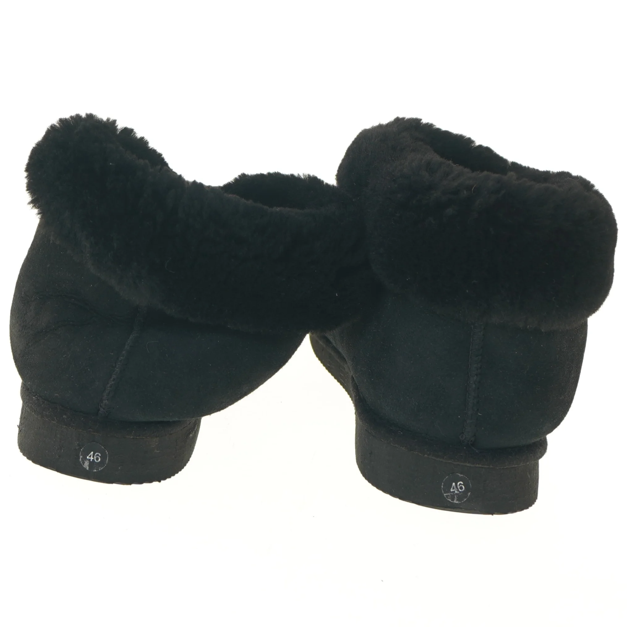Sort hjemmesko i størrelse 46 (str. 46 )