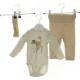 Sæt Babytøj (3 dele) fra H&M (str. 74 cm)