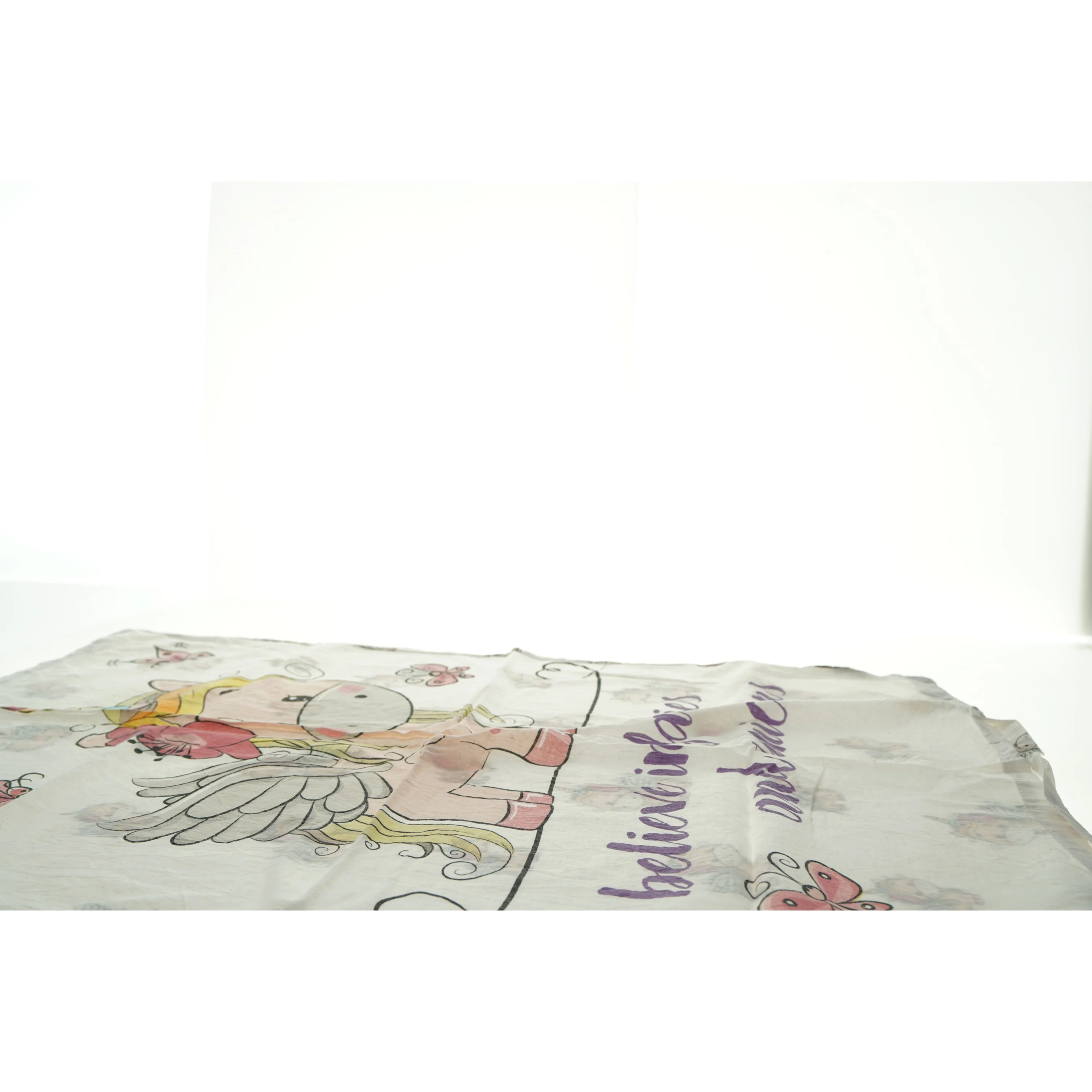 Barnesengelinned med enhjørning (str. 88 x 62 cm 42 x 37 cm)