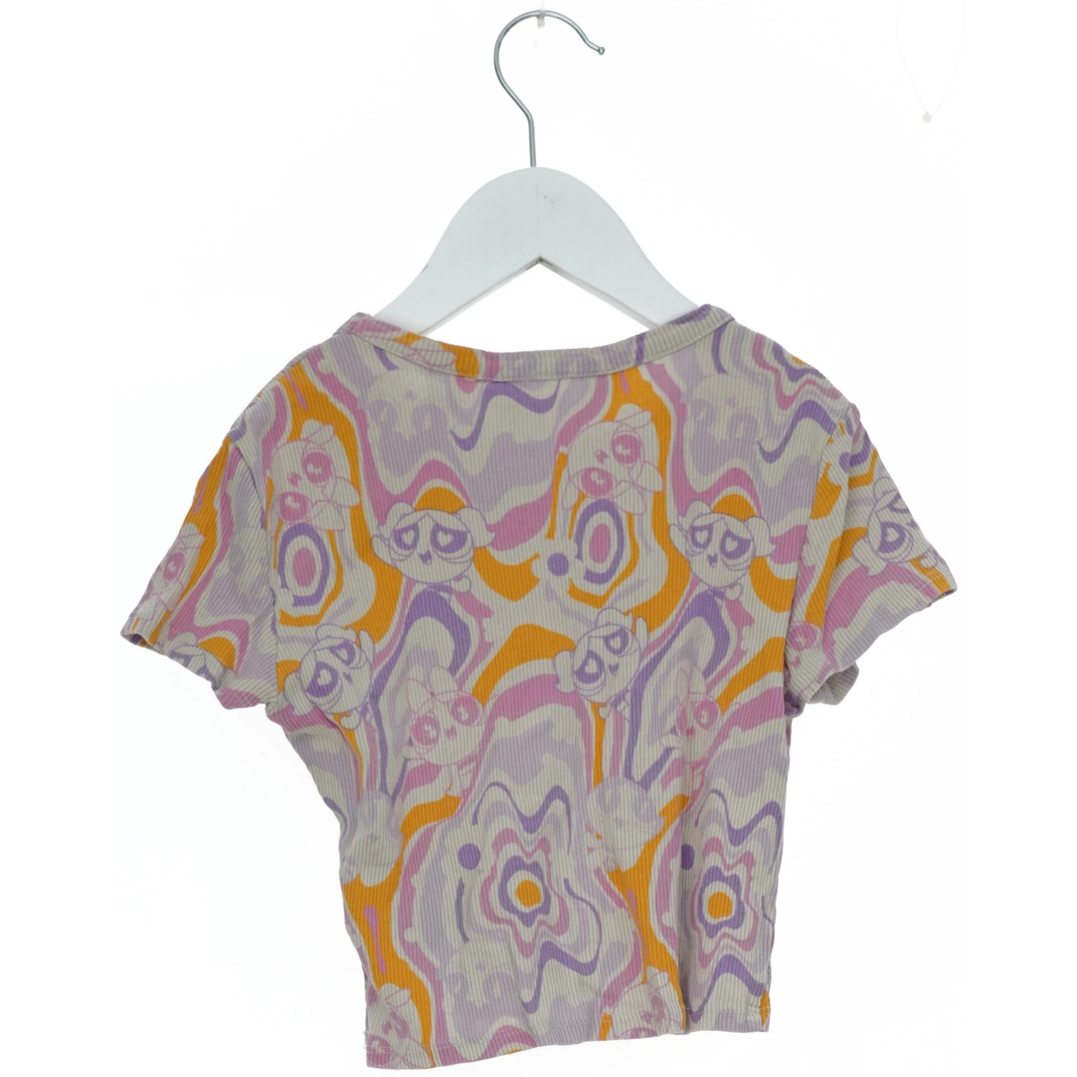 Farverig T-Shirt med mønster fra H&M (str. 140)